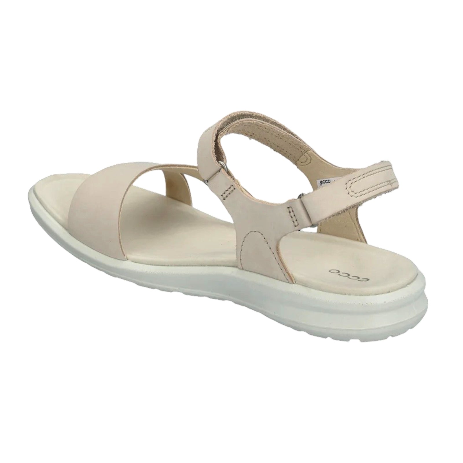 Ecco Cruise II 821883 Nubuck Leather Womens Sandals#color_limestone