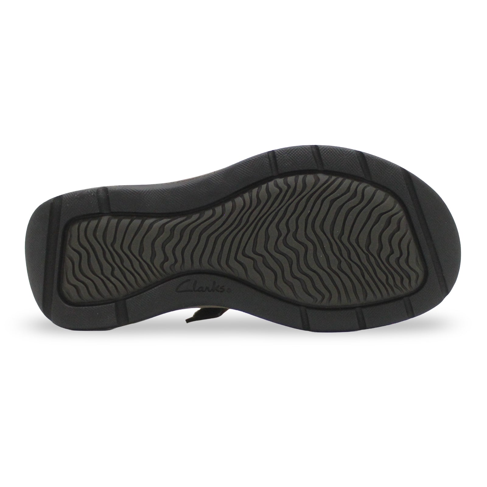 Clarks Saltway Edge Leather Mens Sandals#color_dark brown