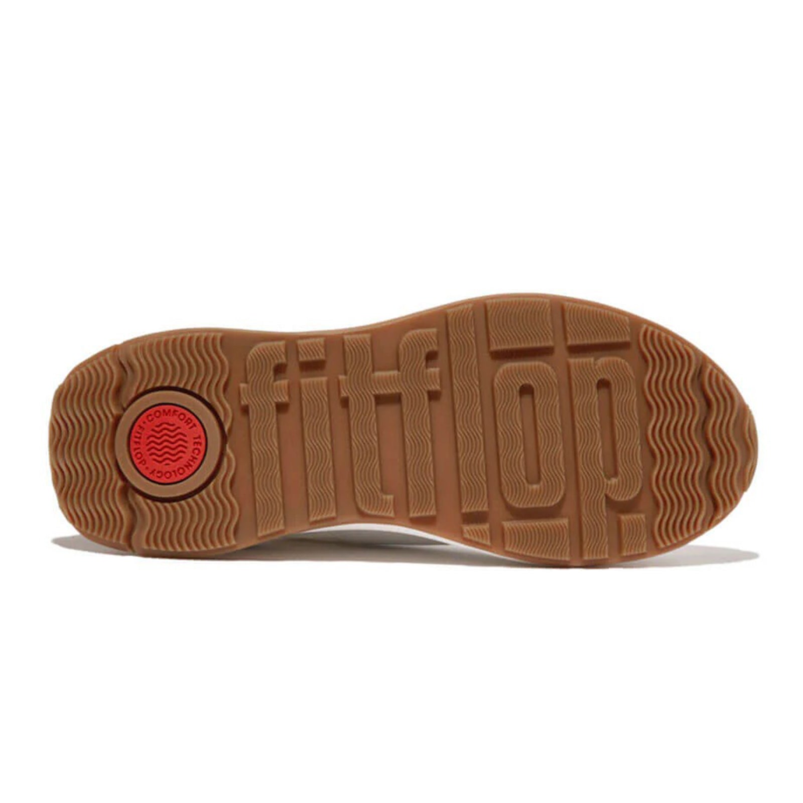 FitFlop F Mode Flow Suede Leather Womens Trainers#color_urban white mix