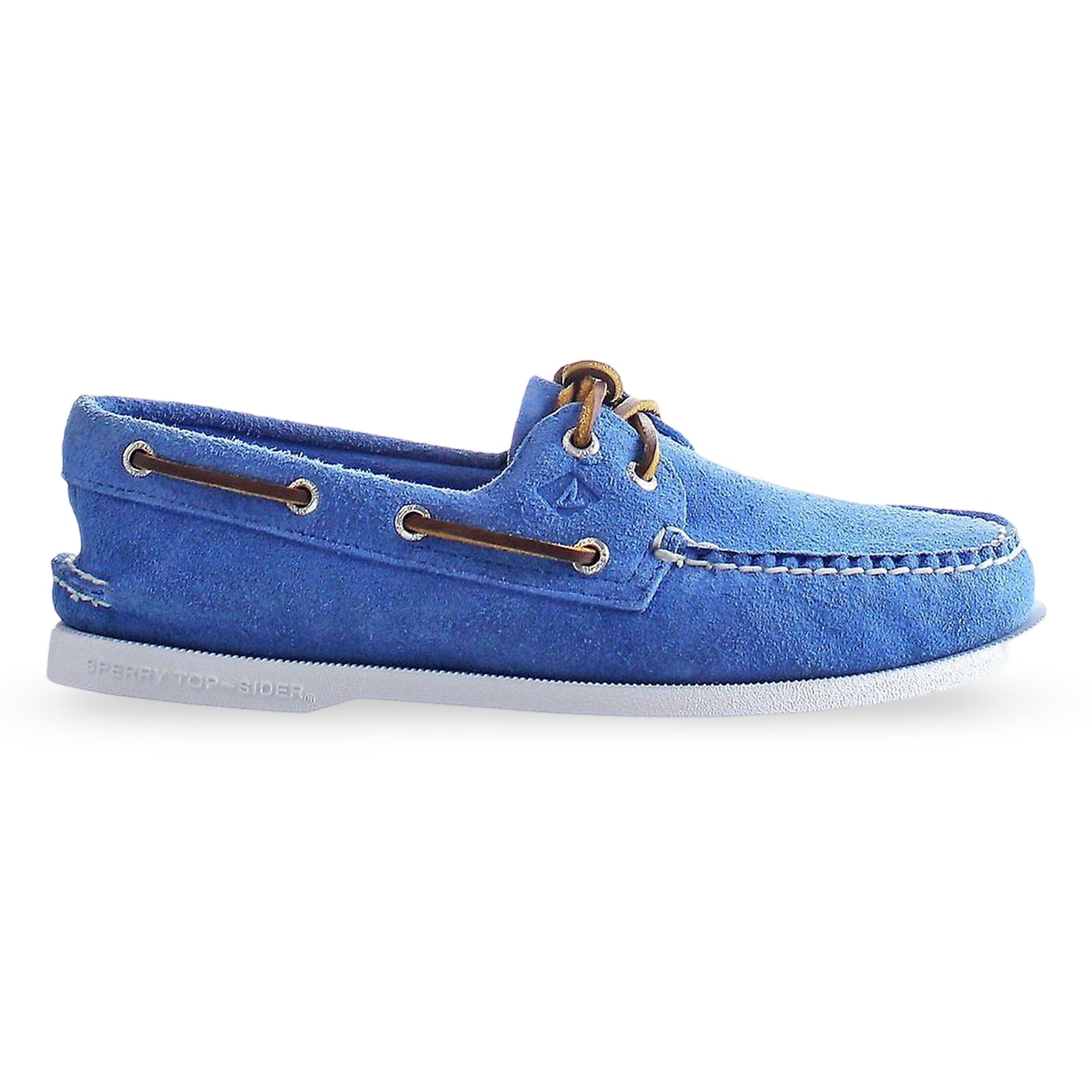 Sperry Authentic Original 2-Eye Suede Mens Shoes#color_blue