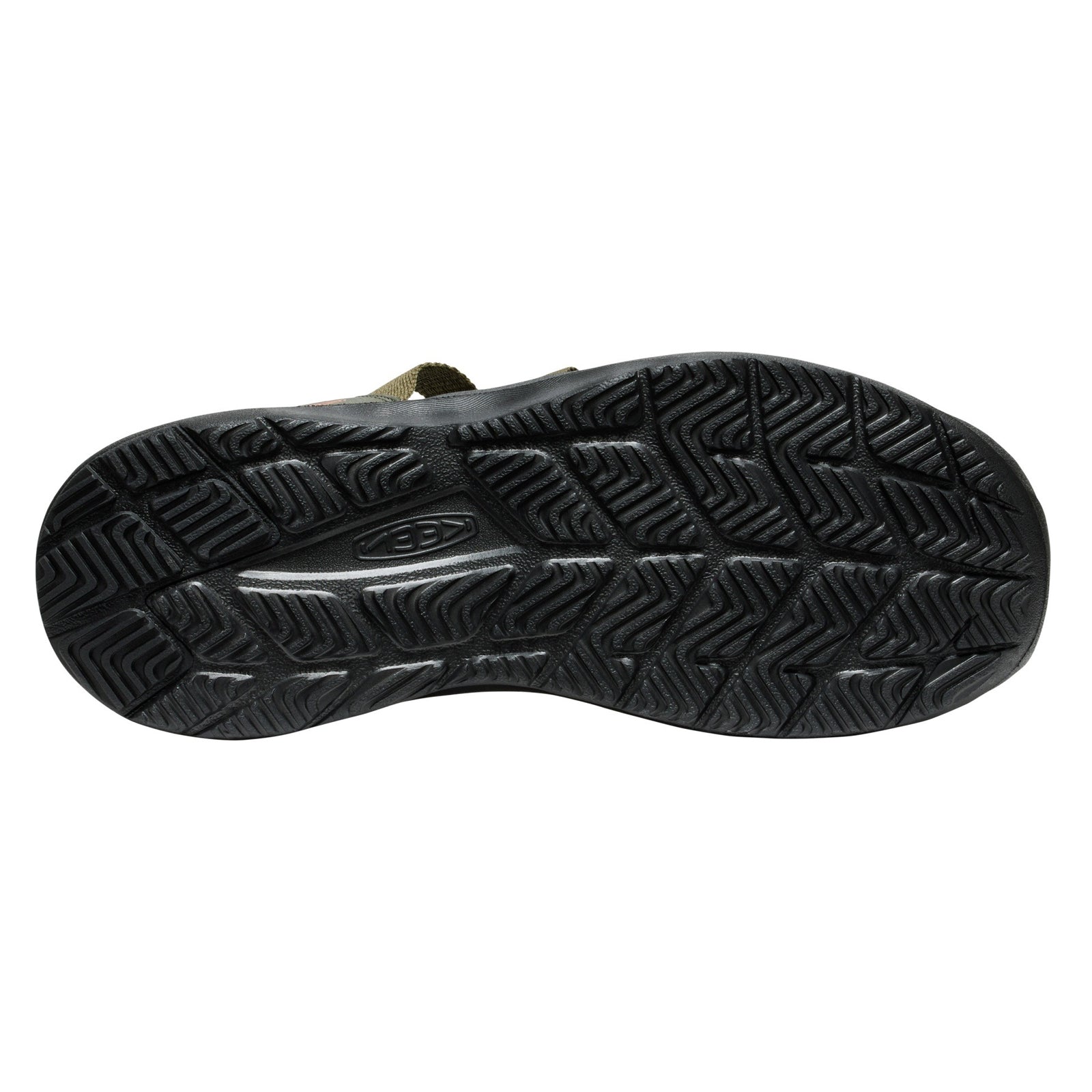 Keen Seanik H2 Synthetic Textile Mens Sandals#color_forest night dark olive
