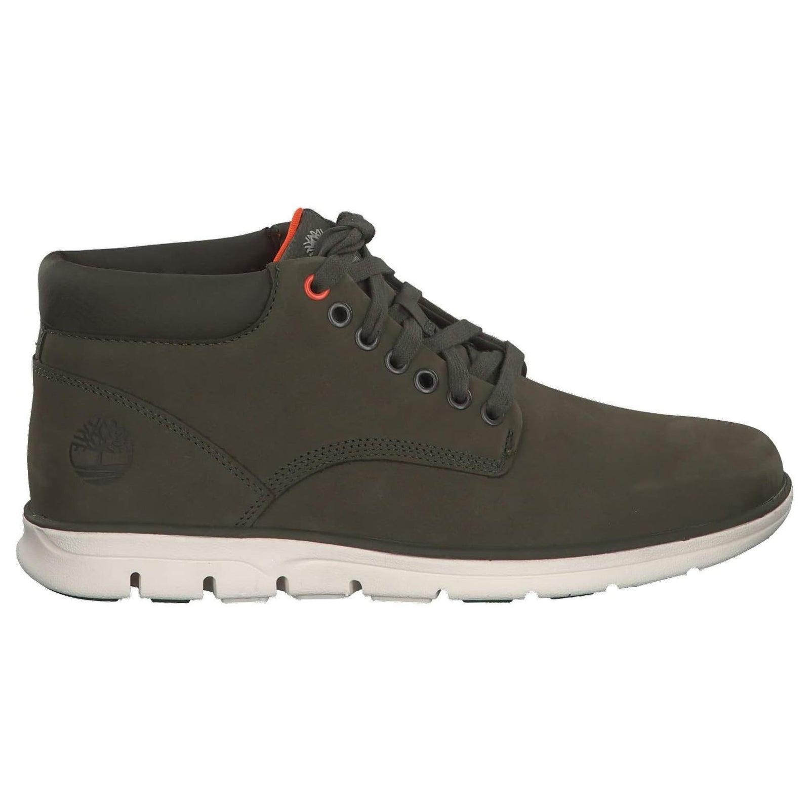 Timberland Bradstreet Mid Lace Leather Mens Trainers#color_leaf green