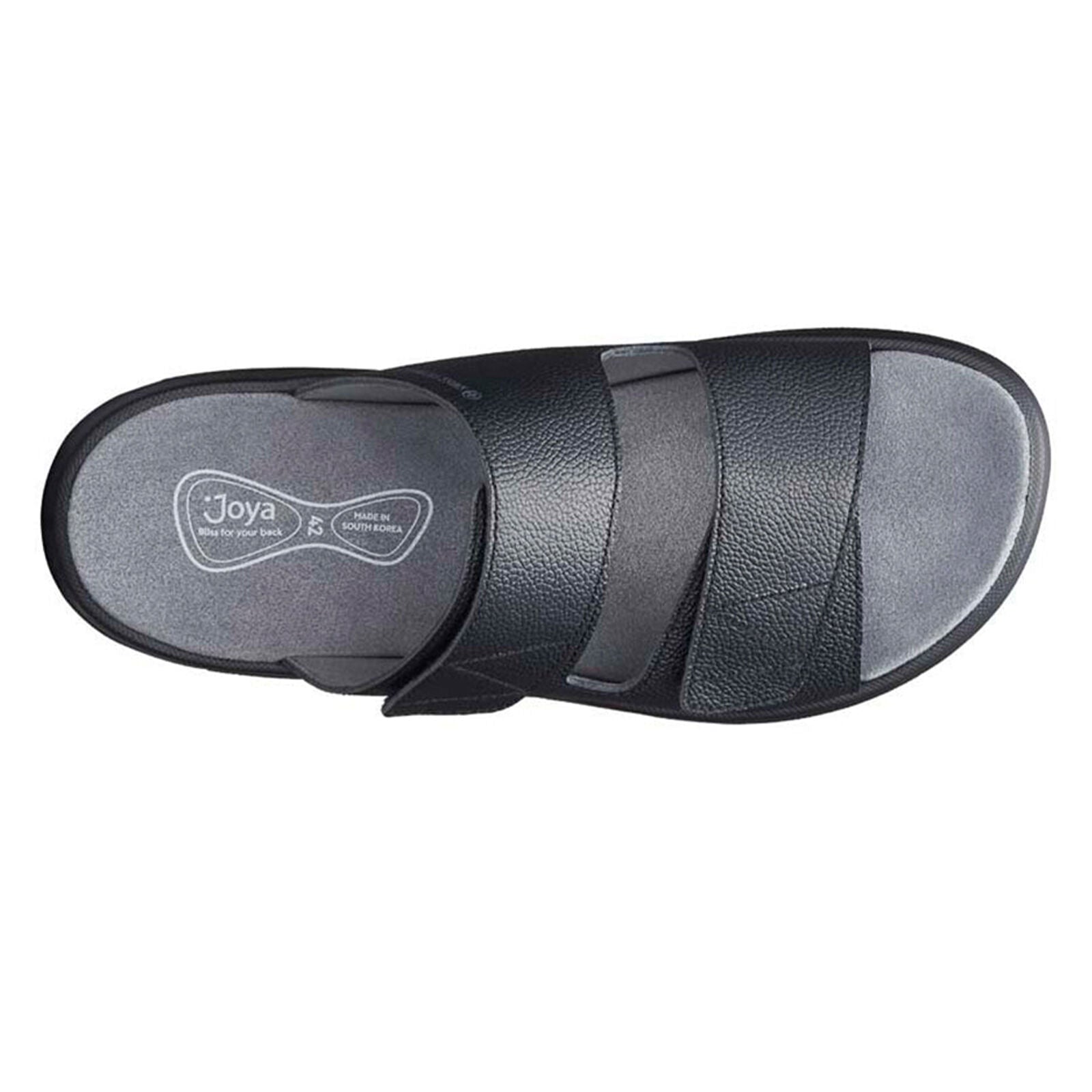 Joya Max III Leather Mens Sandals#color_black