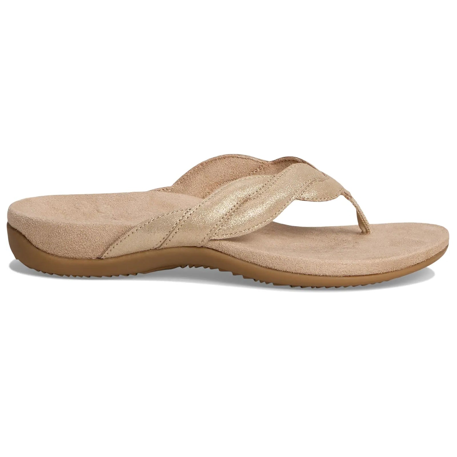 Vionic Bella Braid Leather Womens Sandals#color_gold