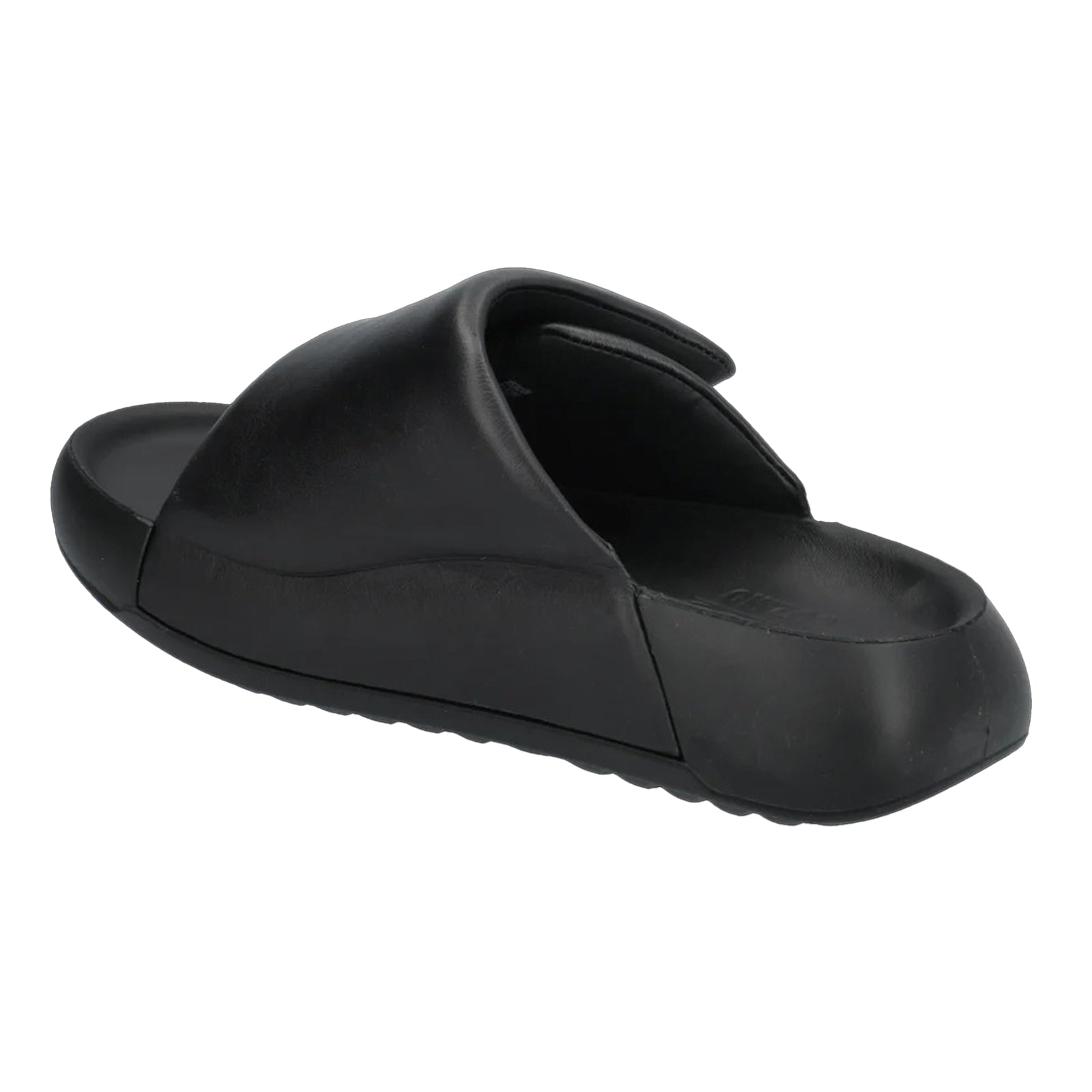 Ecco Cozmo PF 206683 Full Grain Leather Womens Sandals#color_black
