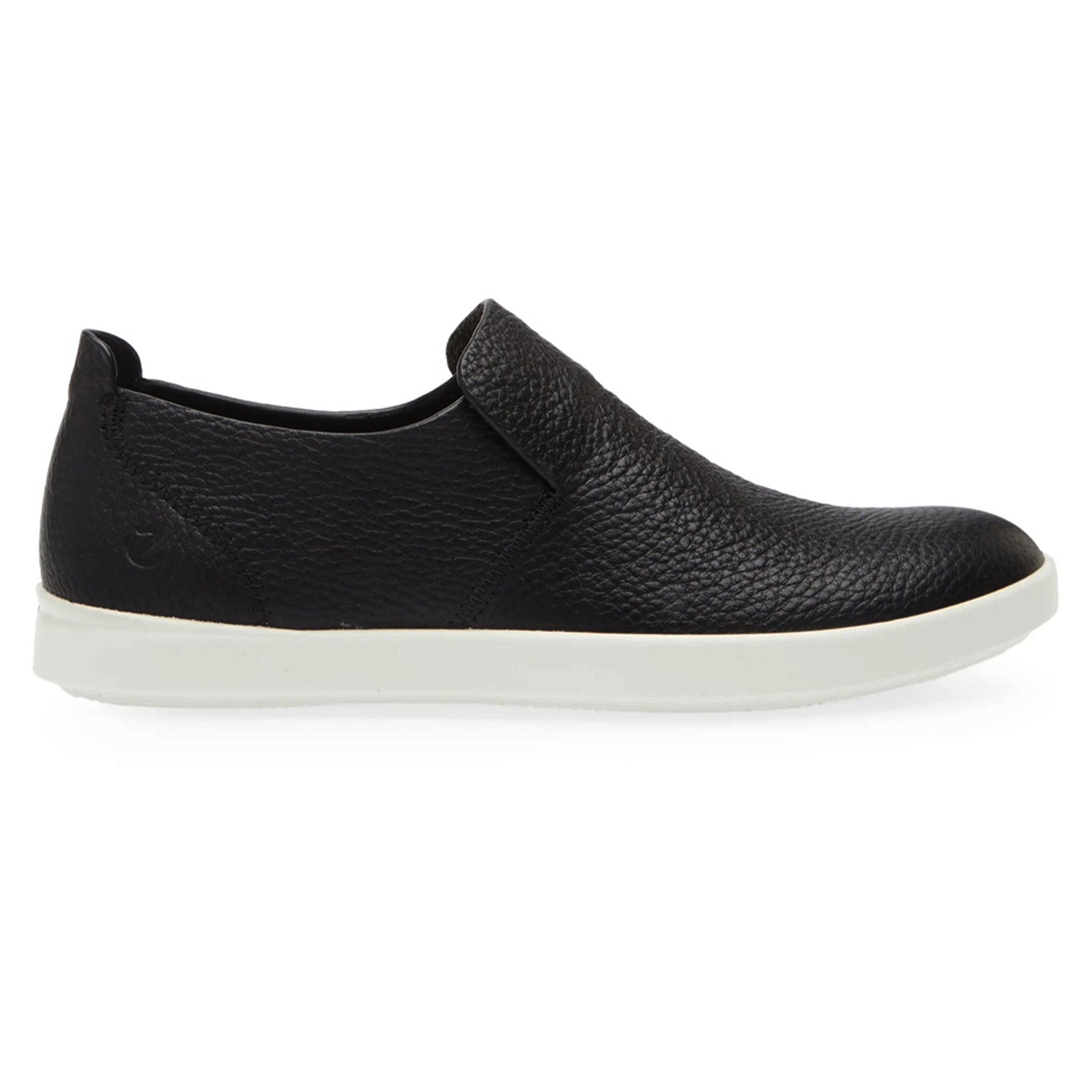 Ecco Leisure 538824 Leather Mens Shoes#color_black