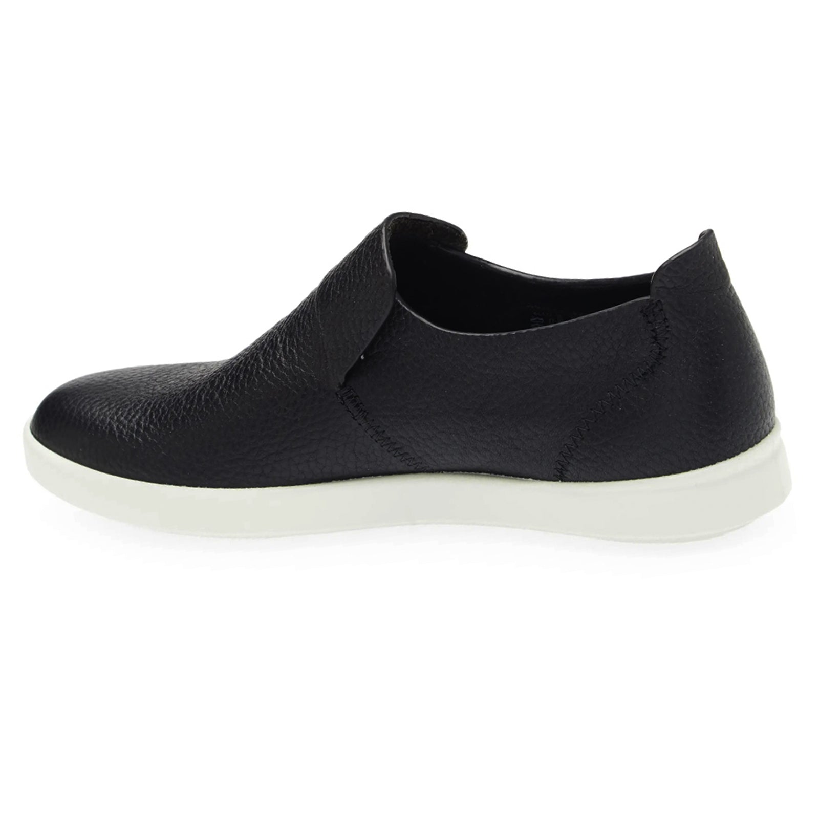 Ecco Leisure 538824 Leather Mens Shoes#color_black