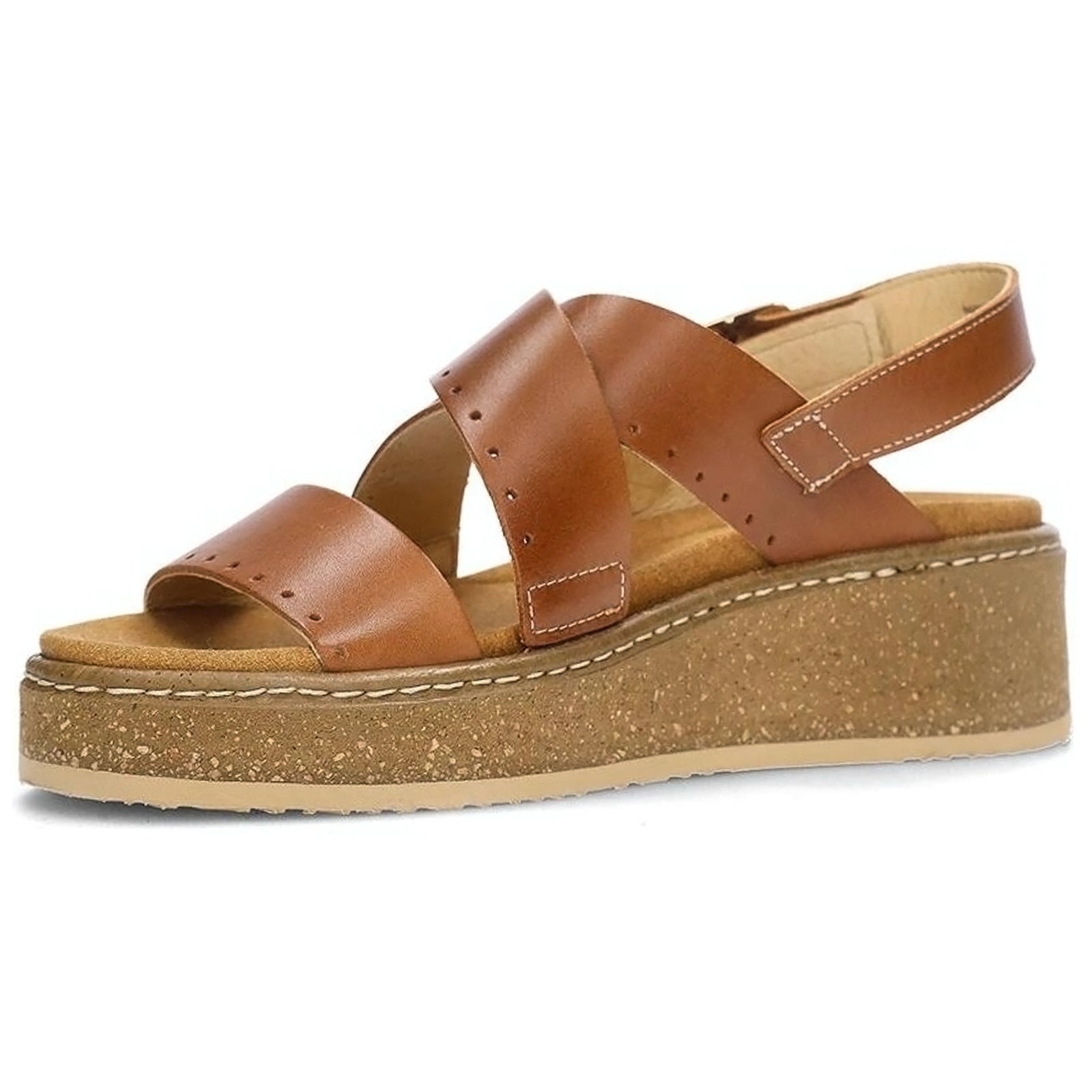 Pikolinos Alzira W9D Leather Womens Sandals#color_brandy