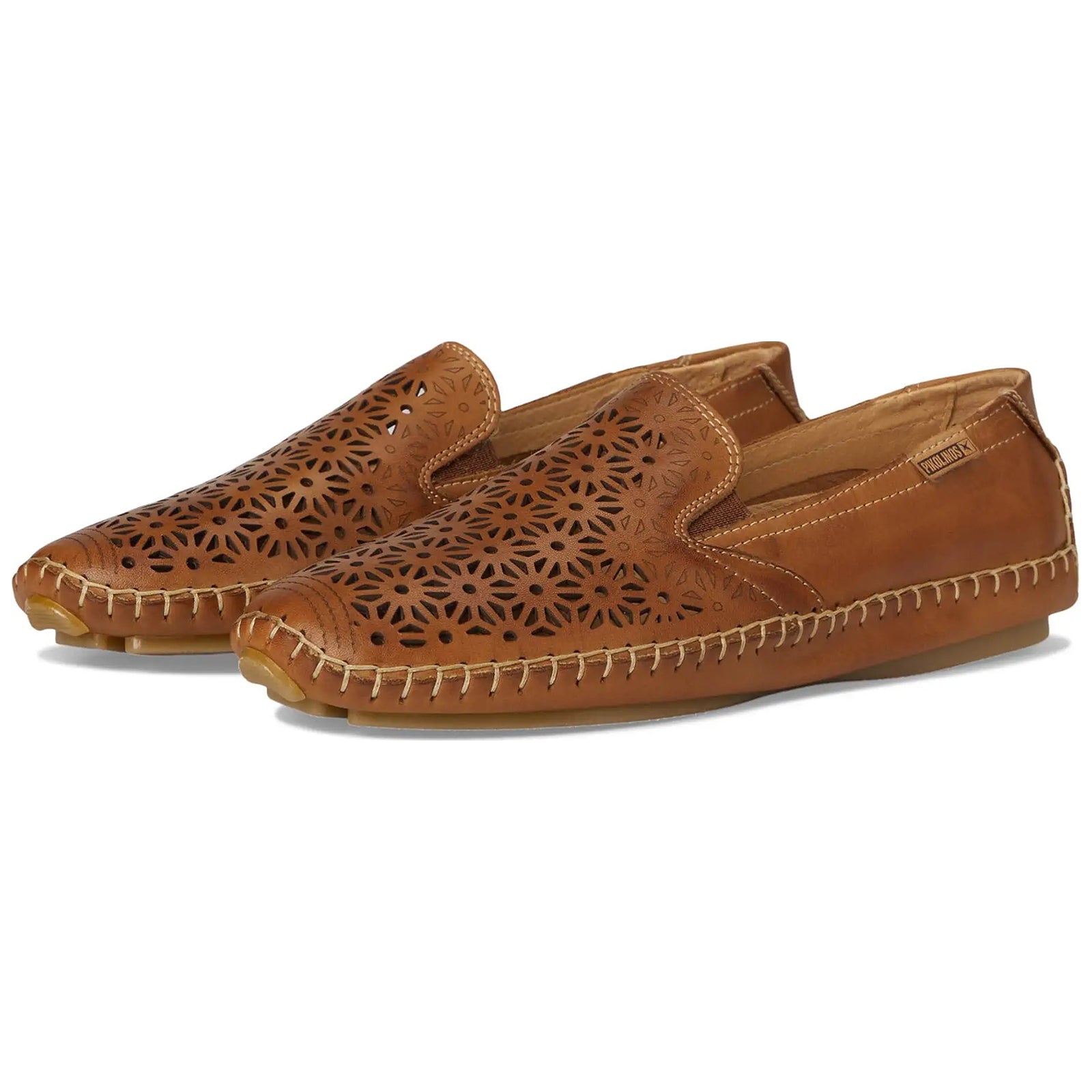 Pikolinos Jerez 578-4907 Leather Womens Shoes#color_brandy