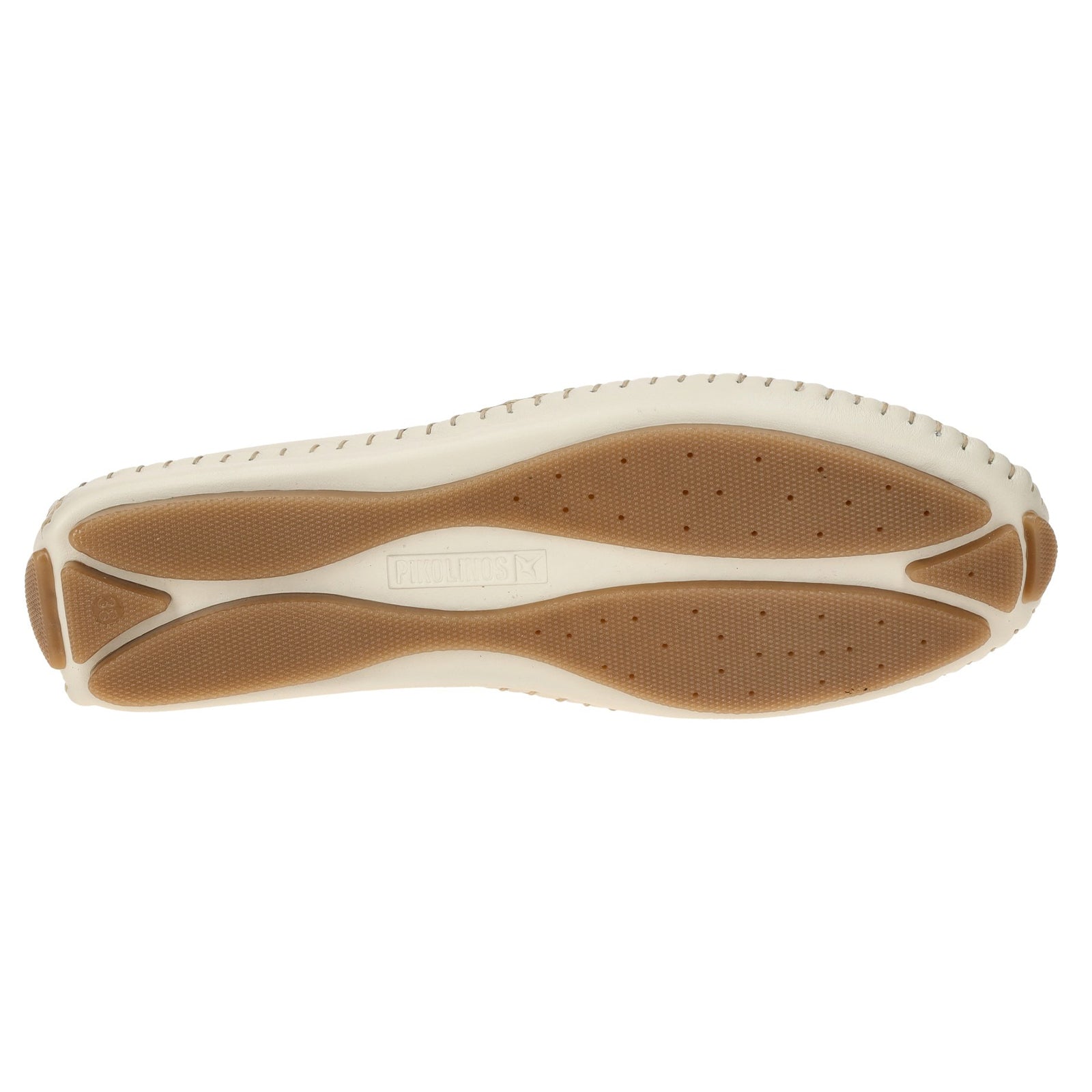 Pikolinos Jerez 578-4907 Leather Womens Shoes#color_nata