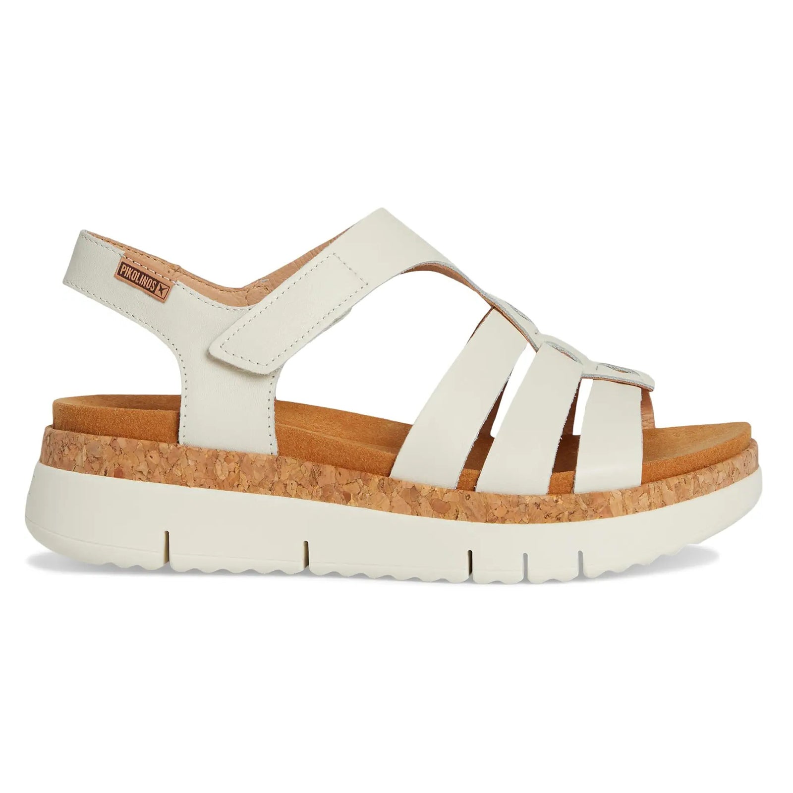 Pikolinos Palma W4N Leather Womens Sandals#color_nata
