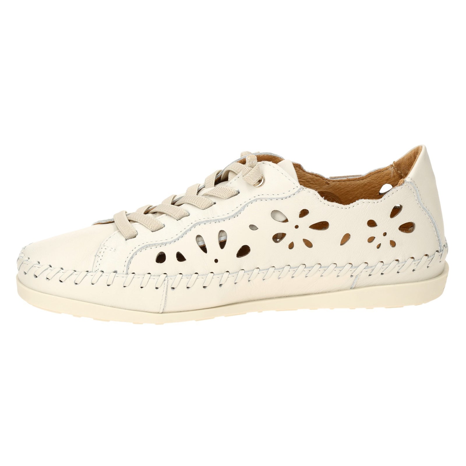Pikolinos Soller W8B Leather Womens Shoes#color_nata