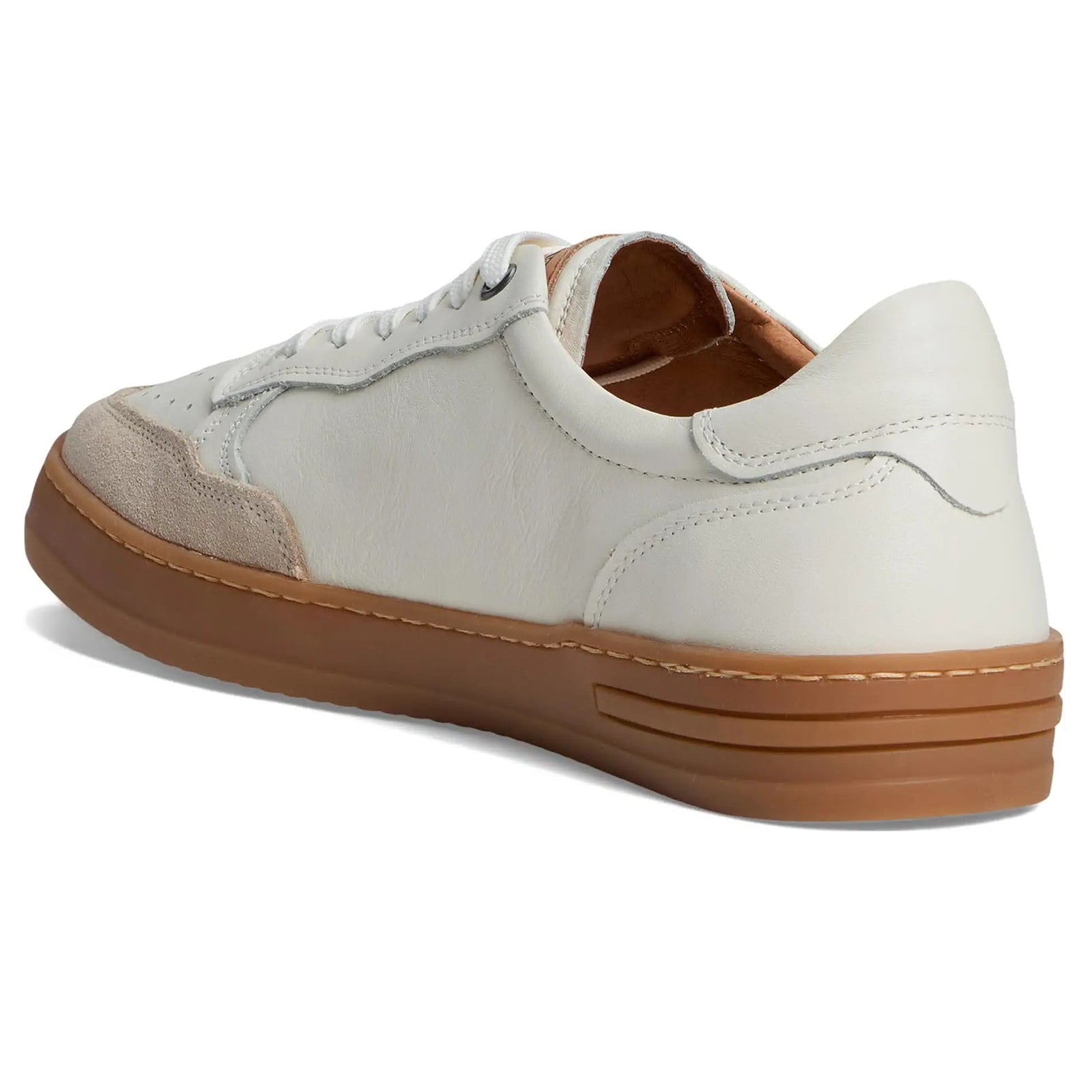 Pikolinos Xativa M1K Leather Mens Trainers#color_off white
