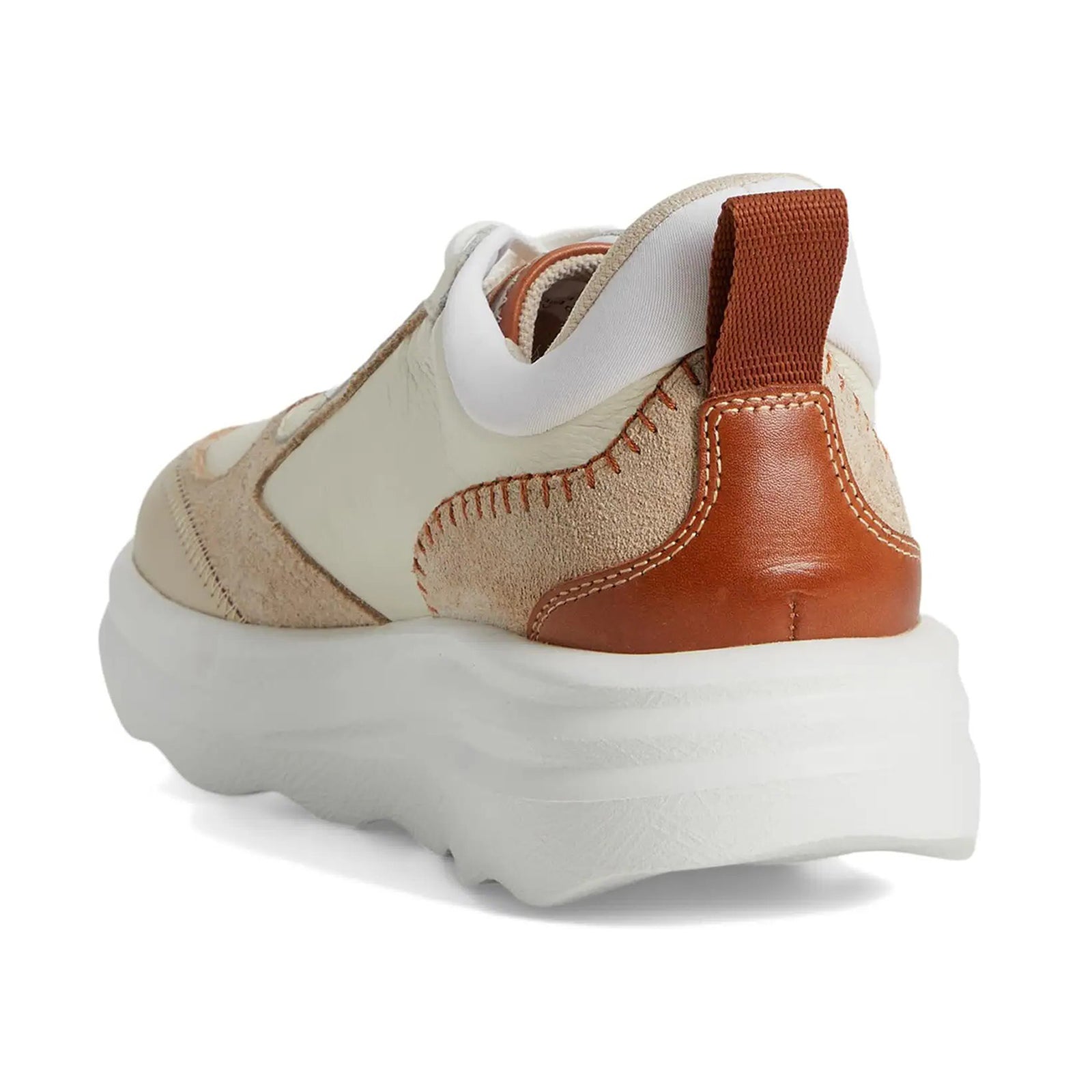 Pikolinos Zahara W1D Leather Womens Trainers#color_nata