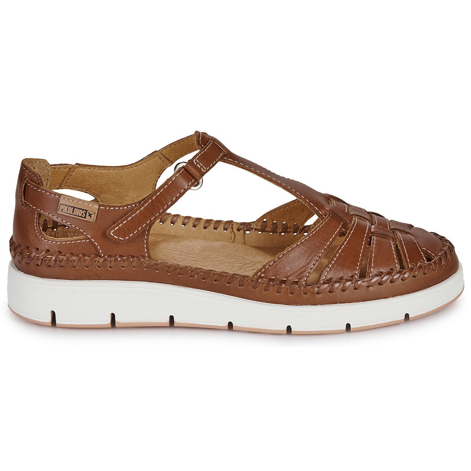 Pikolinos Tenerife W8D-0855 Leather Womens Sandals#color_cuero