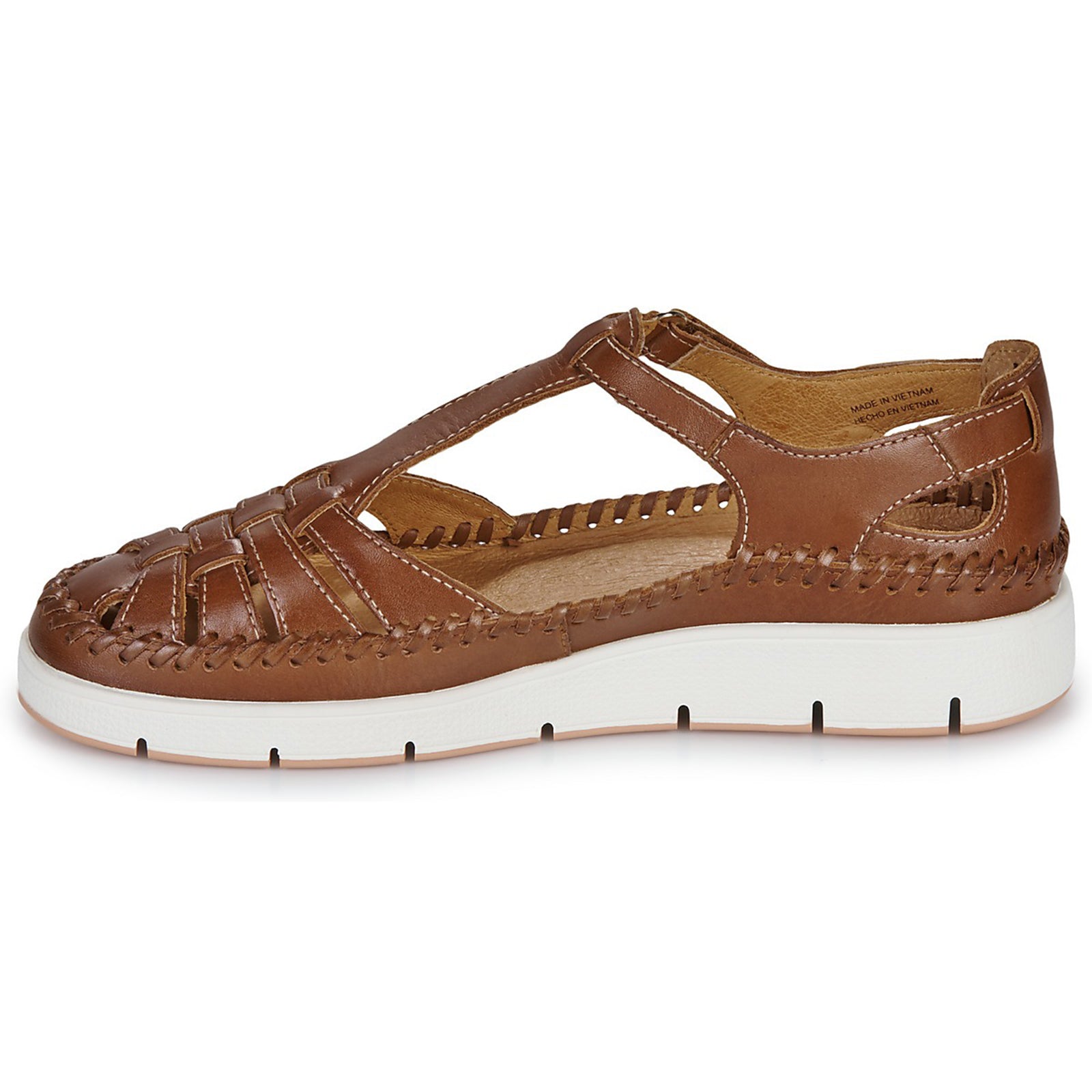 Pikolinos Tenerife W8D-0855 Leather Womens Sandals#color_cuero