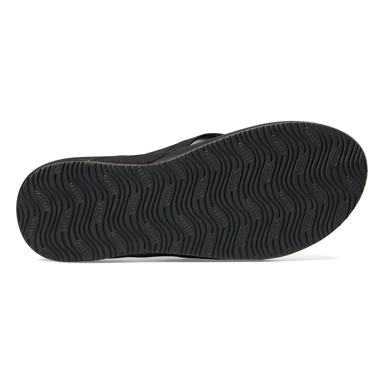 Reef Cushion Phantom 2.0 Synthetic Nubuck Mens Sandals#color_black