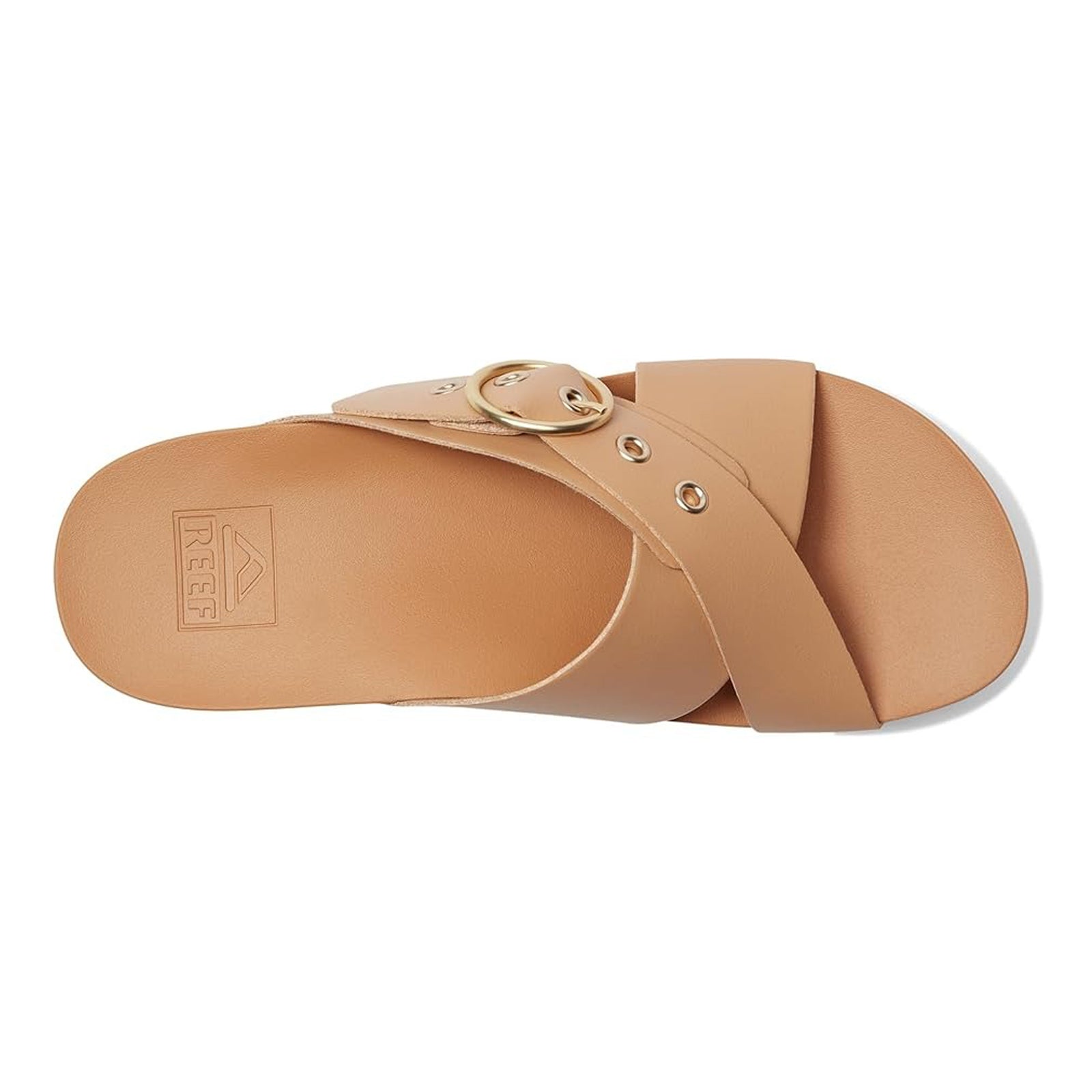 Reef Vista Higher Gia Vegan Leather Womens Sandals#color_natural cork