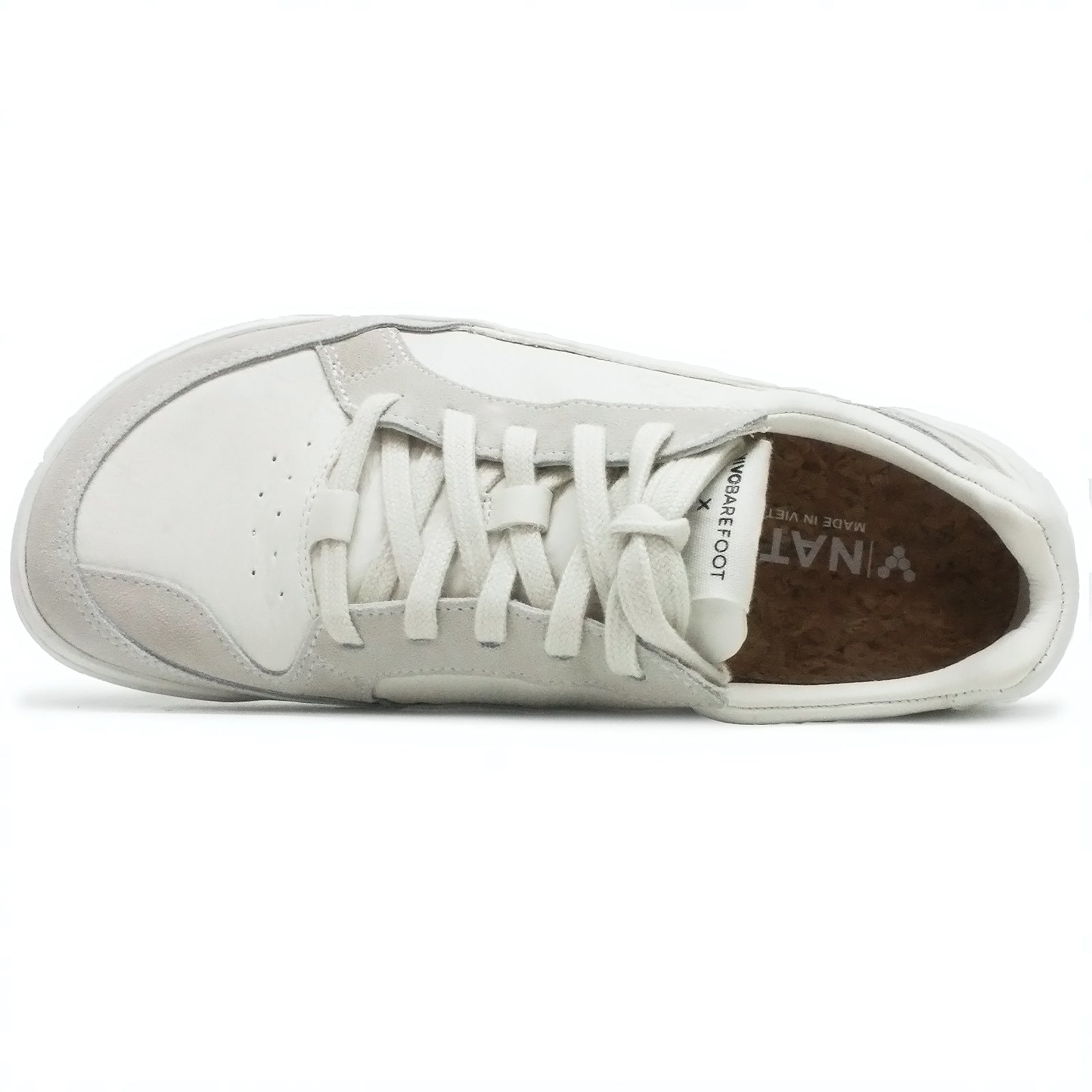 Vivobarefoot Gobi II Leather Womens Trainers#color_vaporous gray