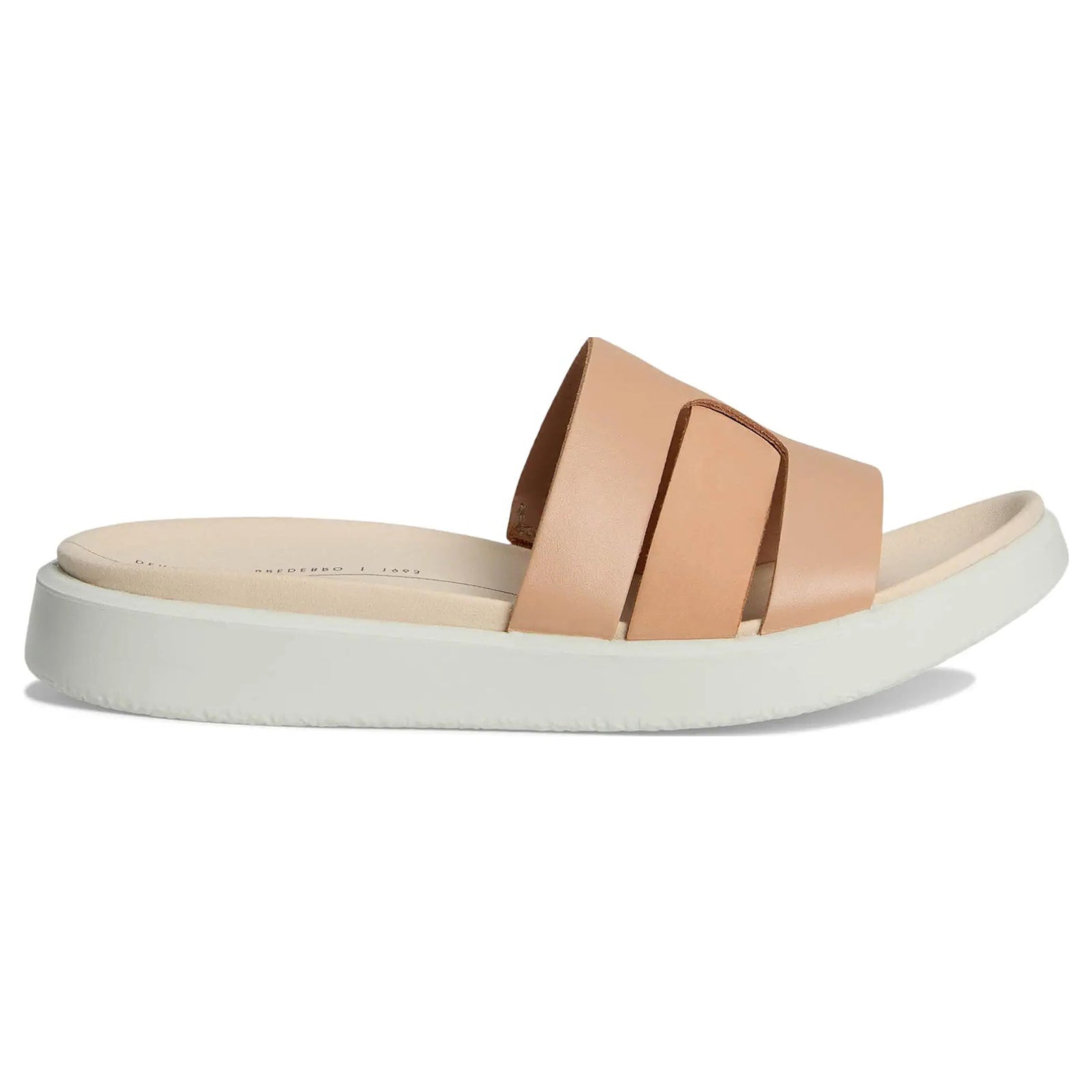 Ecco Flowt 273743 Leather Womens Sandals#color_biscuit biscuit