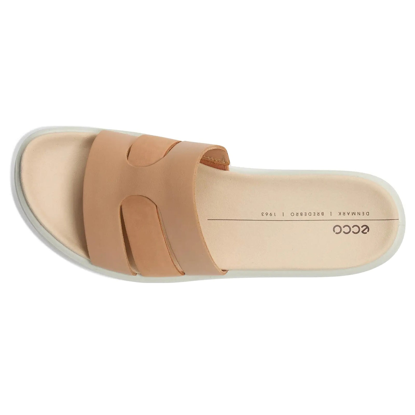 Ecco Flowt 273743 Leather Womens Sandals#color_biscuit biscuit