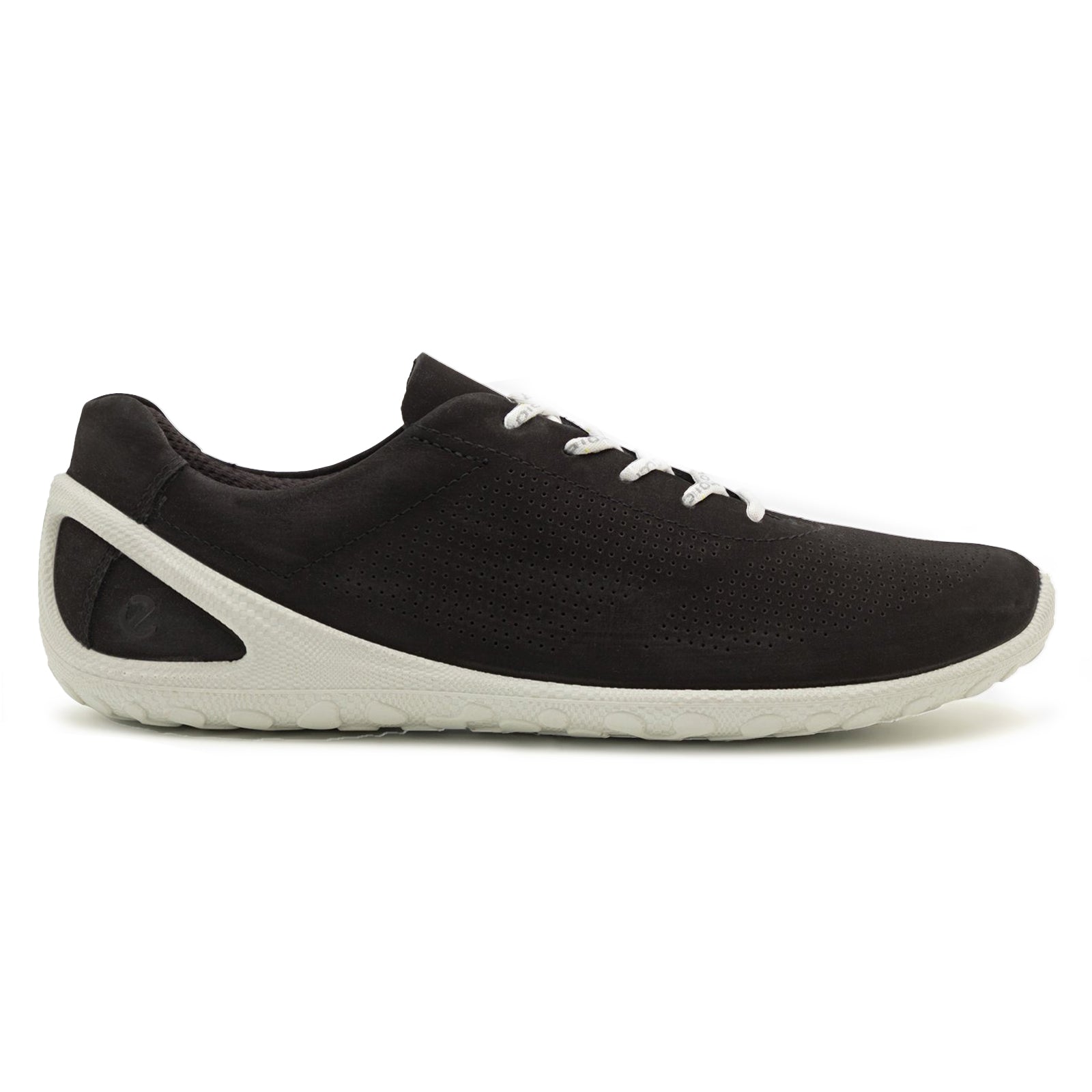 Ecco Biom Lite Nubuck Leather Womens Trainers#color_black
