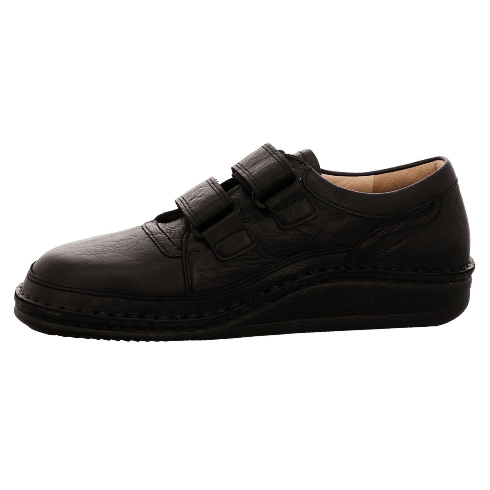 Finn Comfort Koln Leather Mens Shoes#color_black