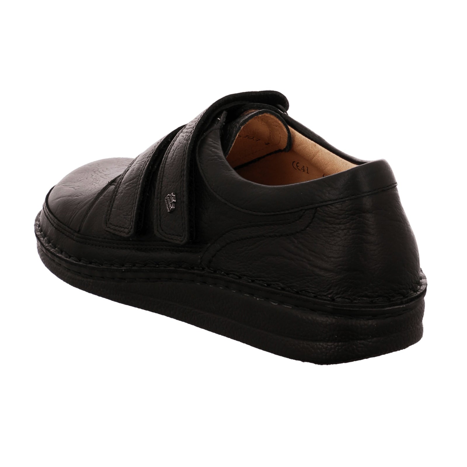 Finn Comfort Koln Leather Mens Shoes#color_black
