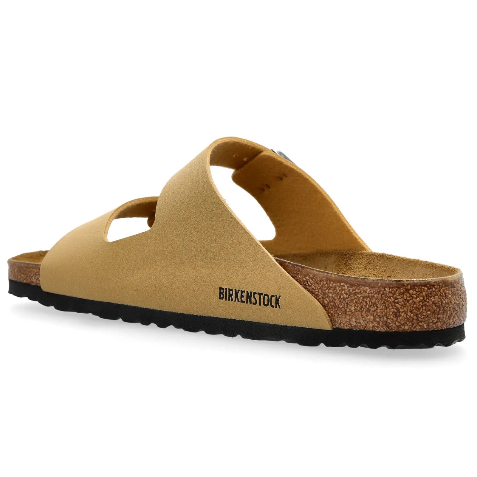 Birkenstock Arizona BS Birko-Flor Birkibuc Unisex Sandals#color_latte cream