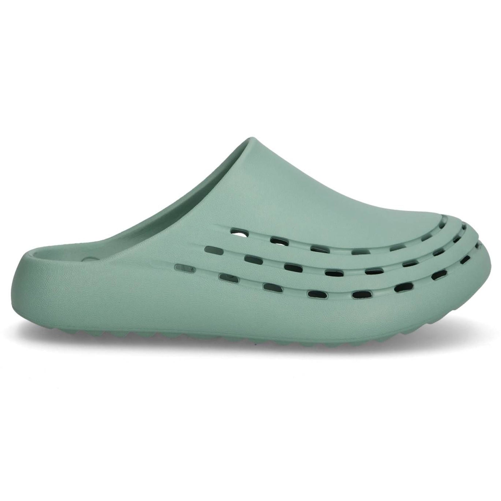Ecco Cozmo Slide Synthetic Mens Sandals#color_sedum green