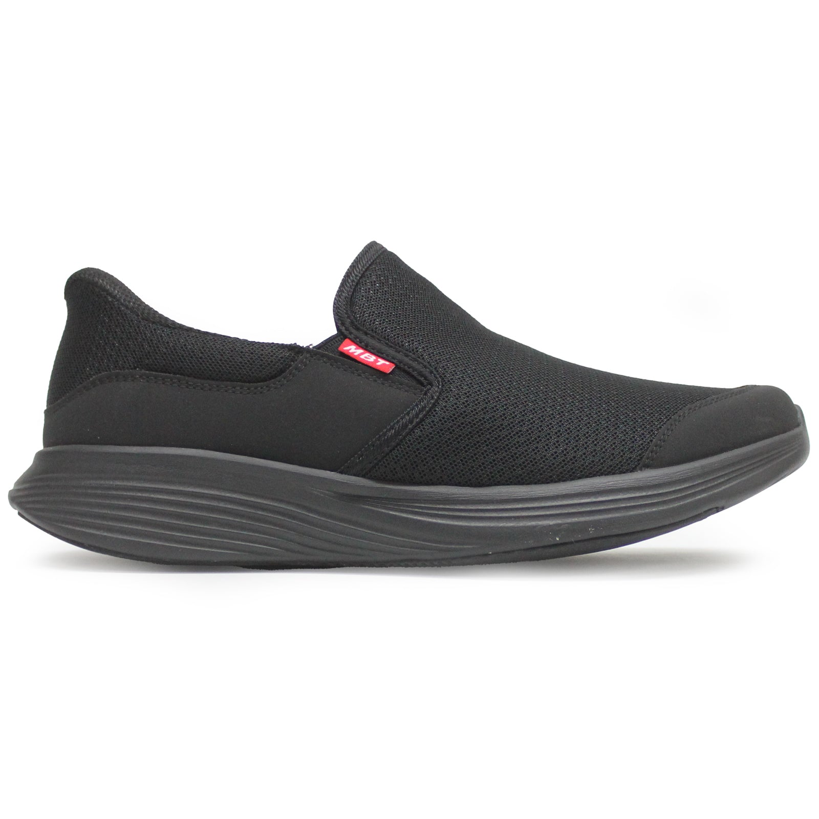 MBT SF Modena III Textile Synthetic Mens Trainers#color_black black