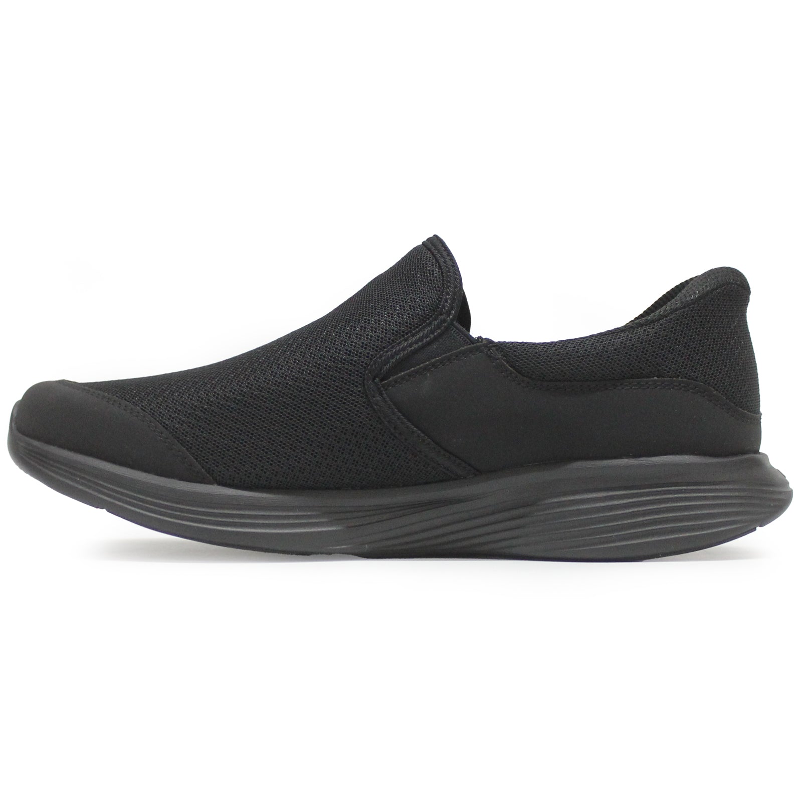 MBT SF Modena III Textile Synthetic Mens Trainers#color_black black