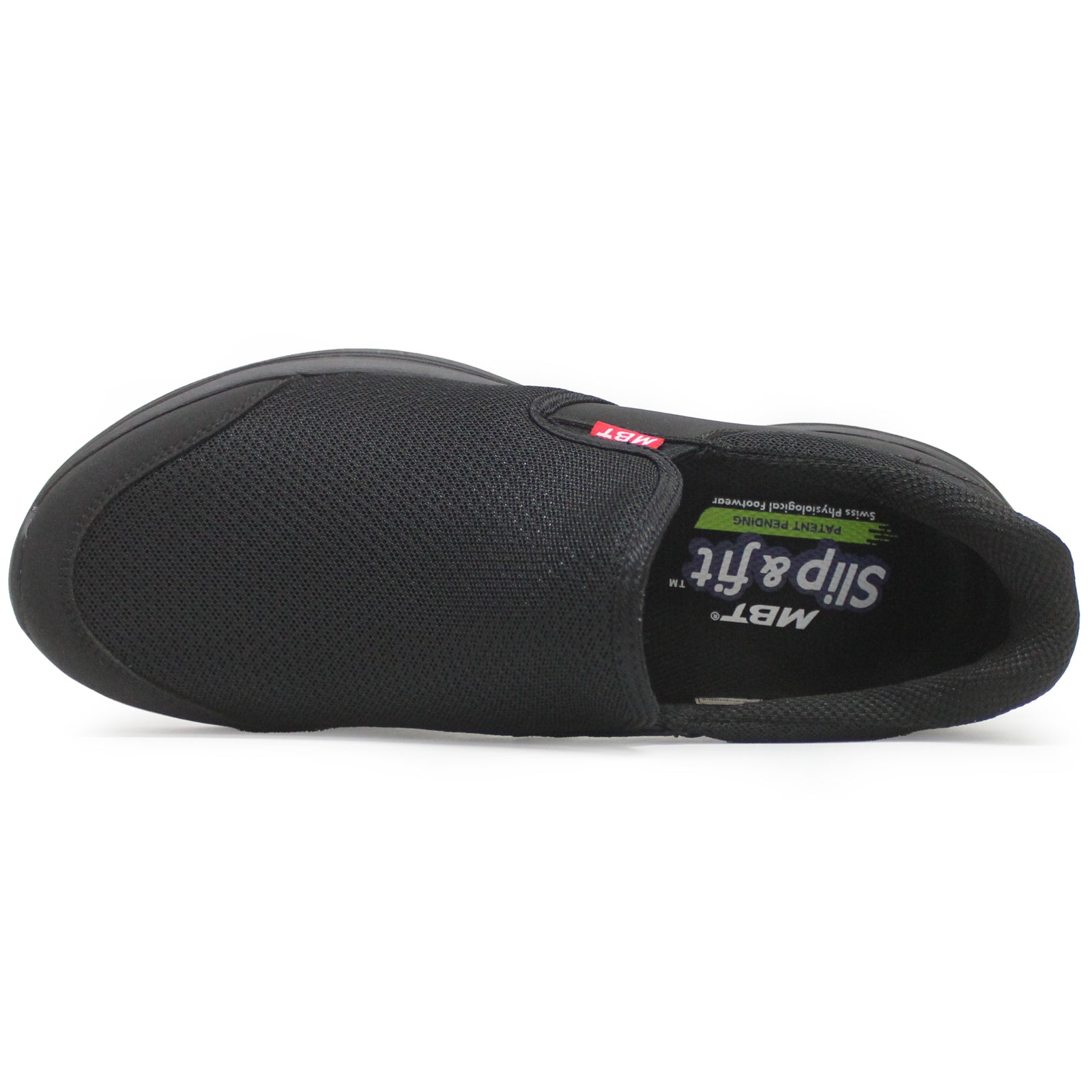 MBT SF Modena III Textile Synthetic Mens Trainers#color_black black
