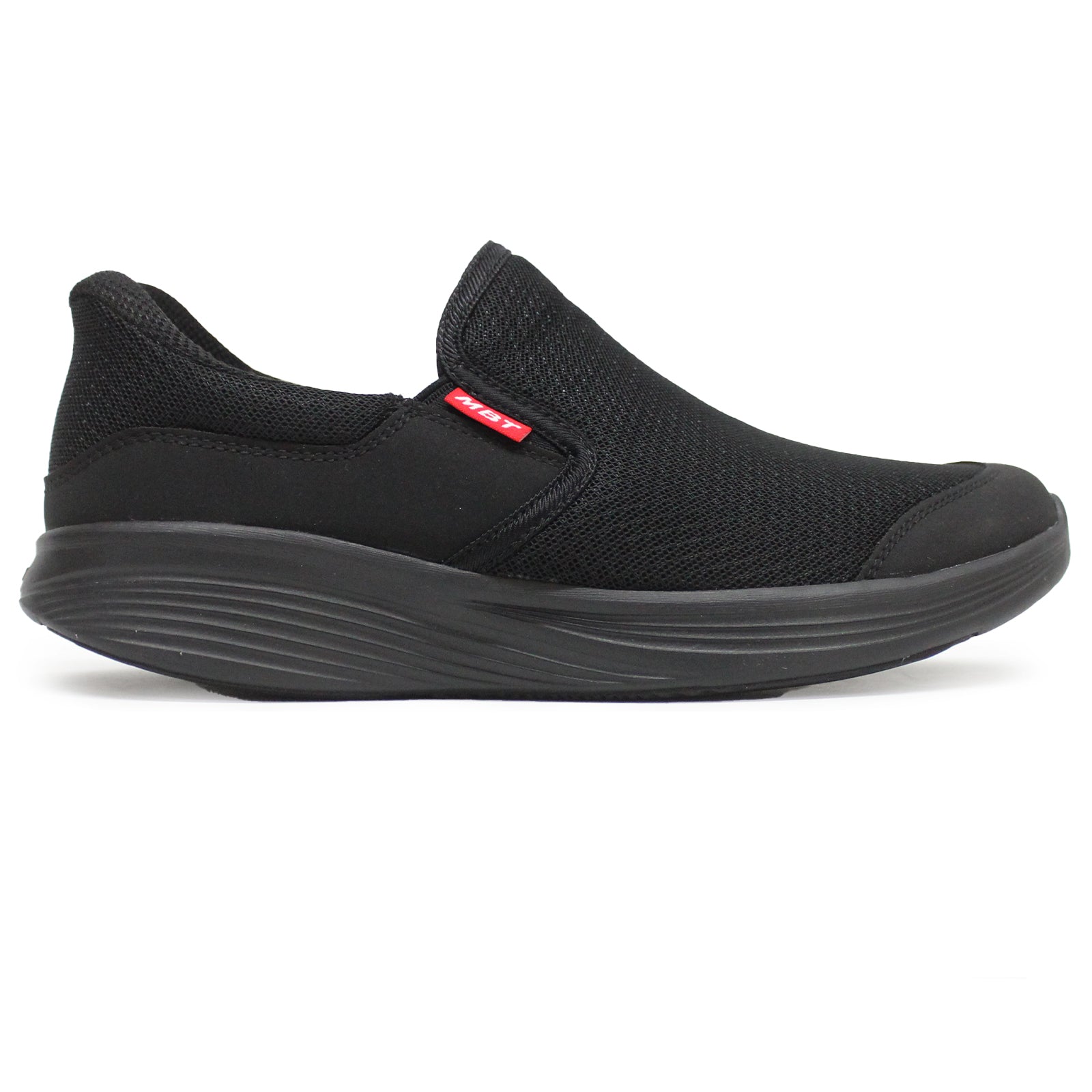 MBT SF Modena III Textile Synthetic Womens Trainers#color_black black