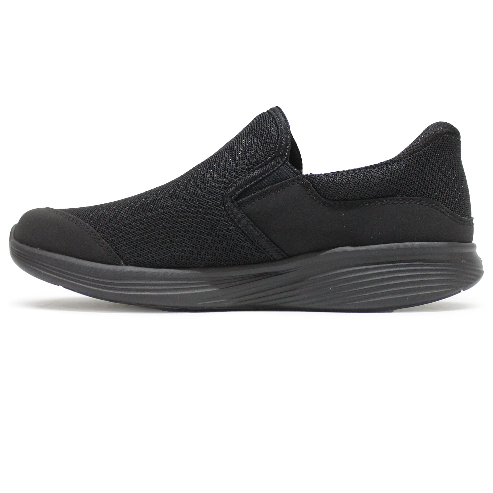 MBT SF Modena III Textile Synthetic Womens Trainers#color_black black