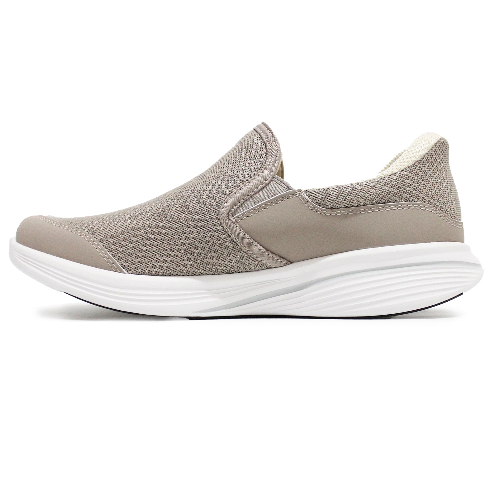 MBT SF Modena III Textile Synthetic Womens Trainers#color_warm taupe