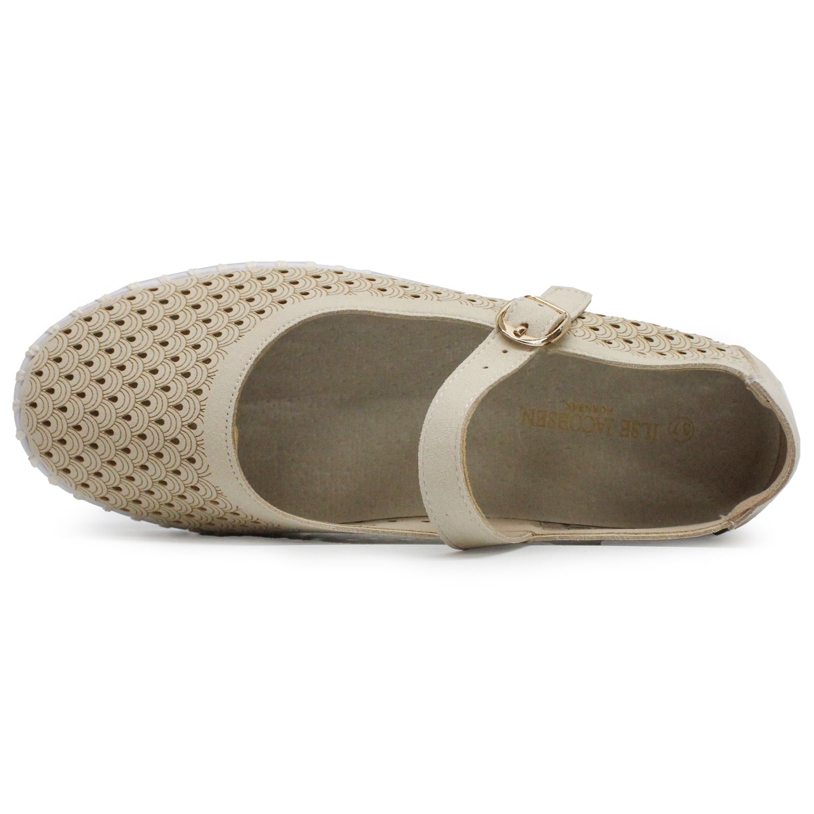Ilse Jacobsen Tulip 3476 TULIP3476-144100 Nylon Polyurethane Womens Shoes - Kit White - 37#color_kit white