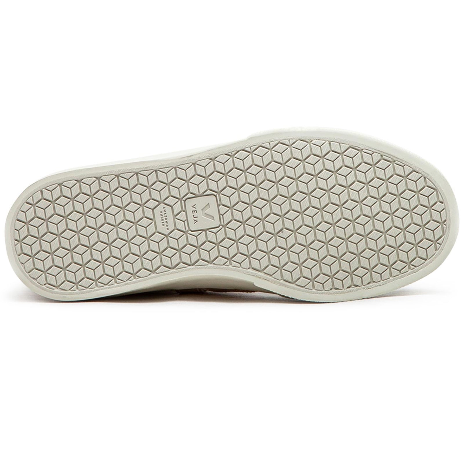 Veja Campo Chromefree Leather Womens Trainers#color_white platine