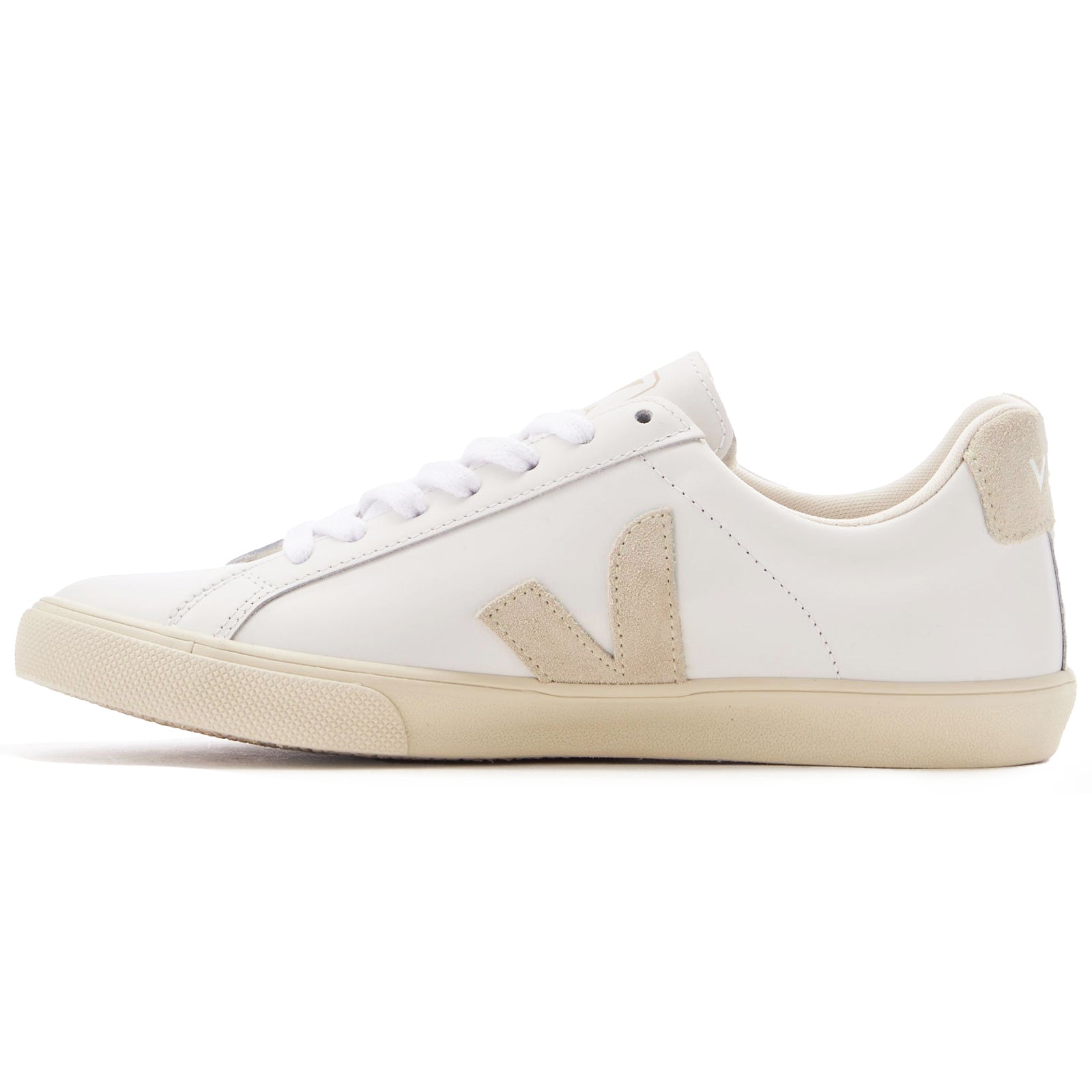 Veja Esplar Leather Mens Trainers#color_white sable