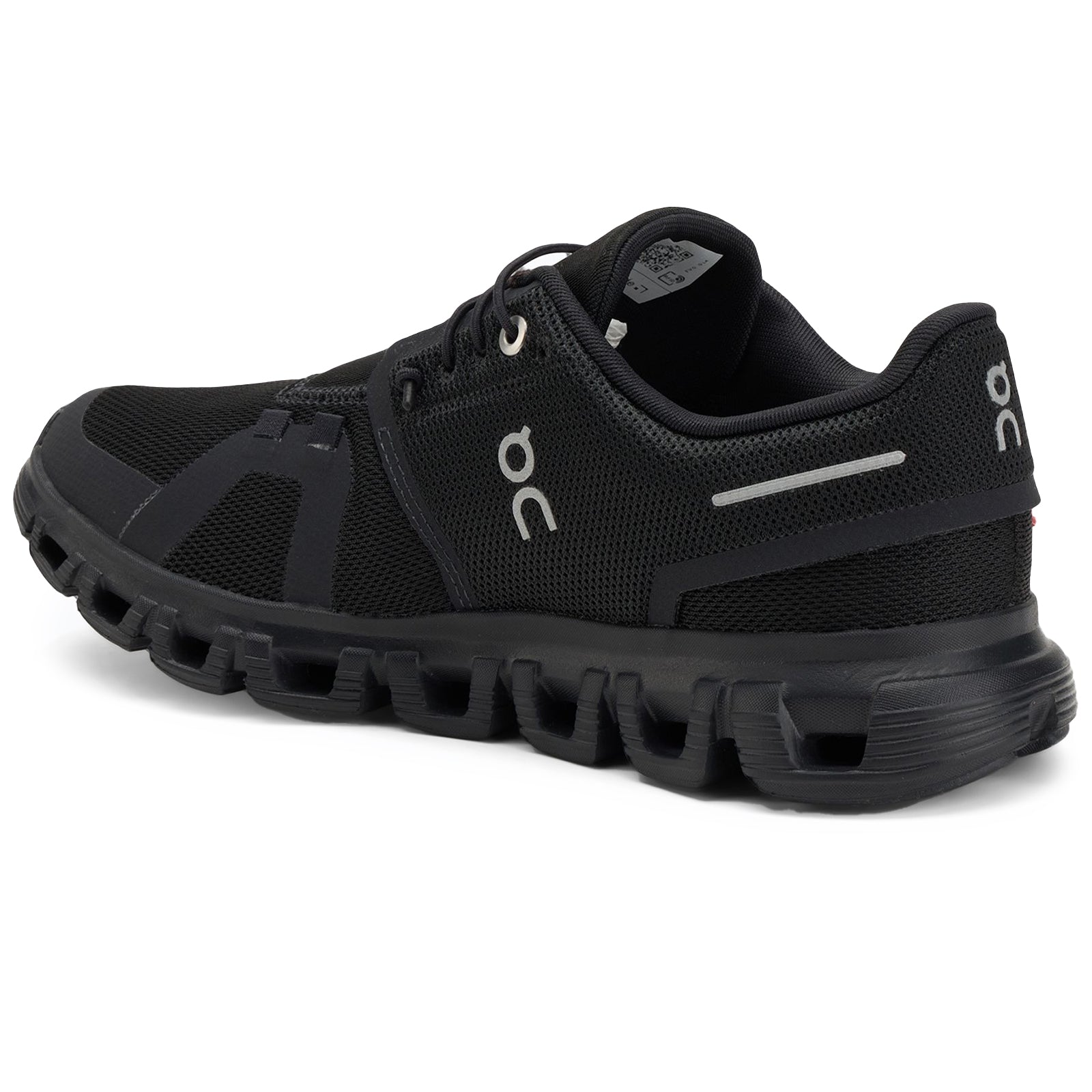 On Cloud 6 Polyester Womens Trainers#color_black black