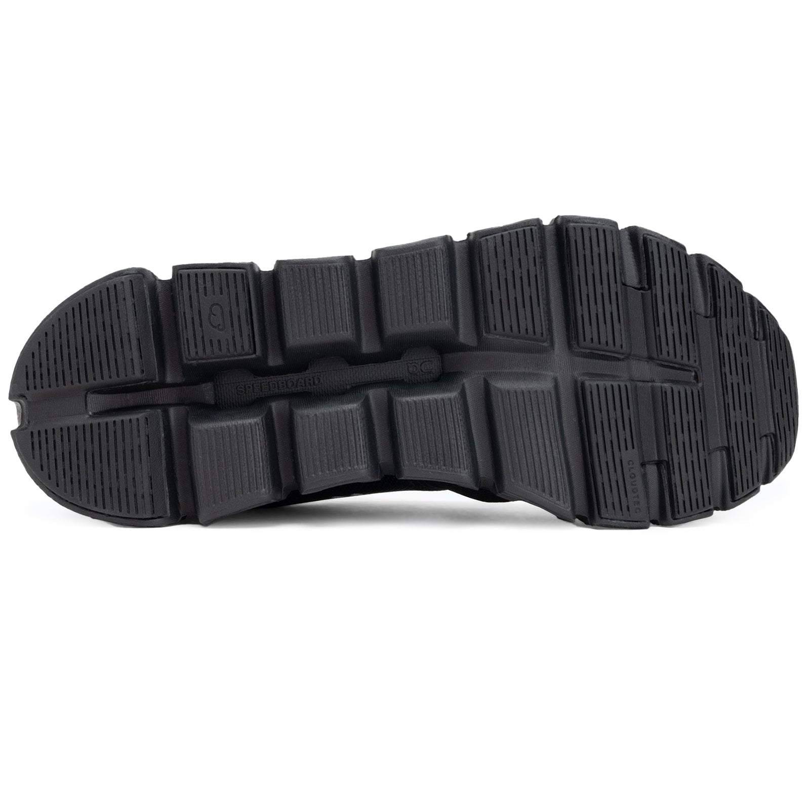 On Cloud 6 Polyester Womens Trainers#color_black black