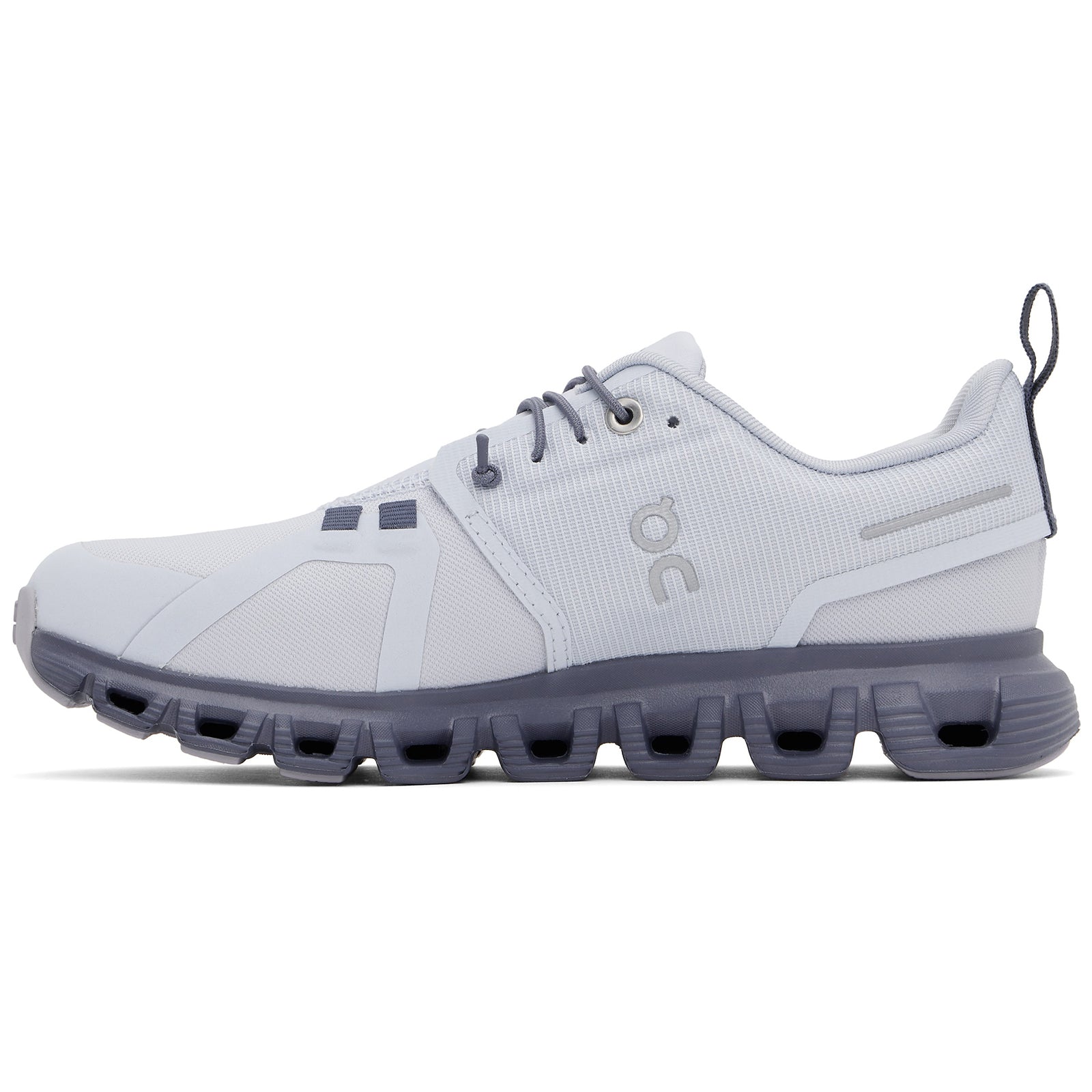 On Cloud 6 WP Polyester Womens Trainers#color_heather metal