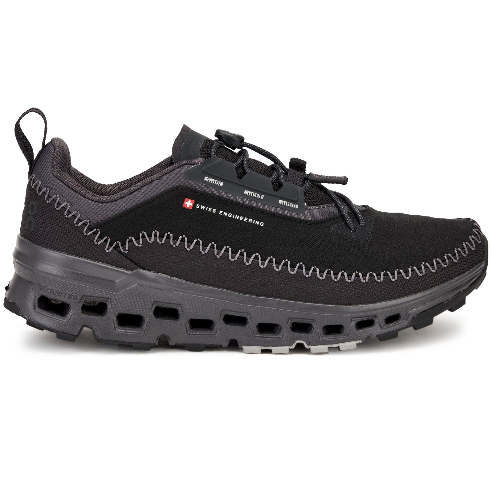 On Cloudaway 2 Polyester Womens Trainers#color_black eclps
