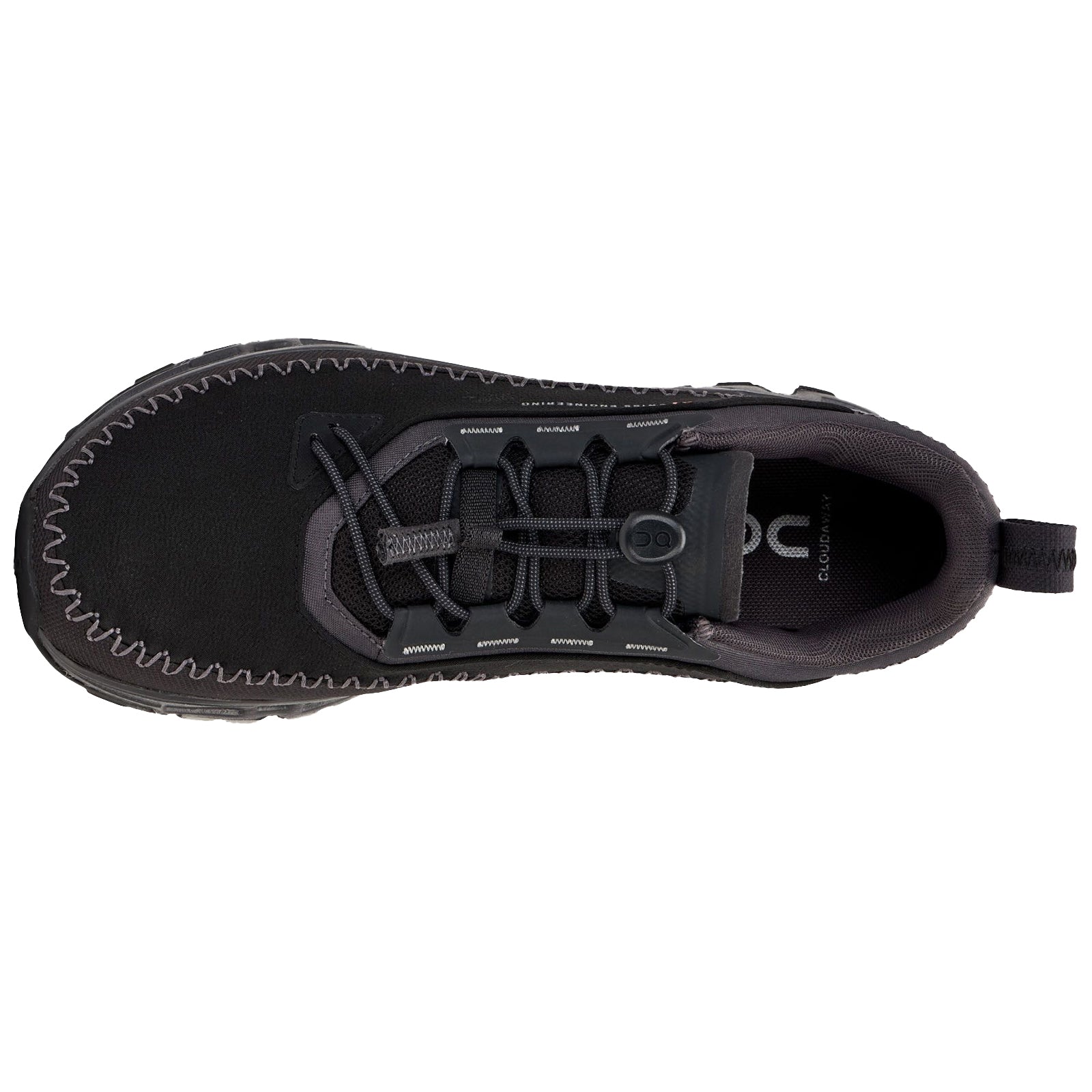 On Cloudaway 2 Polyester Womens Trainers#color_black eclps