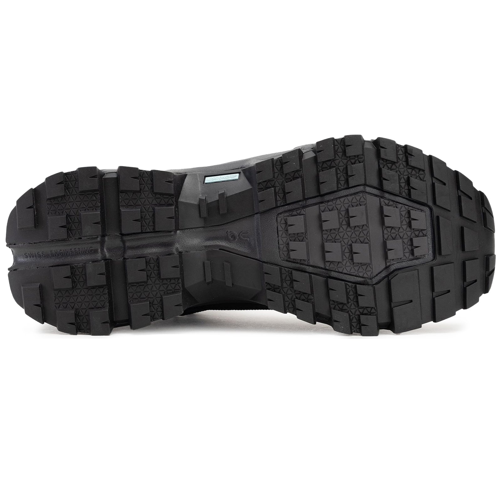 On Cloudrock Mid WP Polyester Mens Boots#color_black black