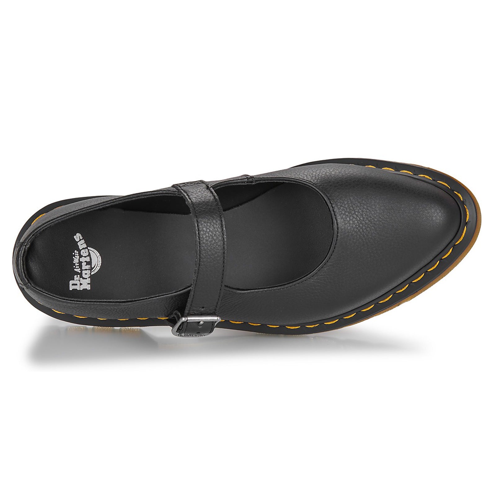 Dr. Martens Elphie MJ Leather Womens Shoes#color_black