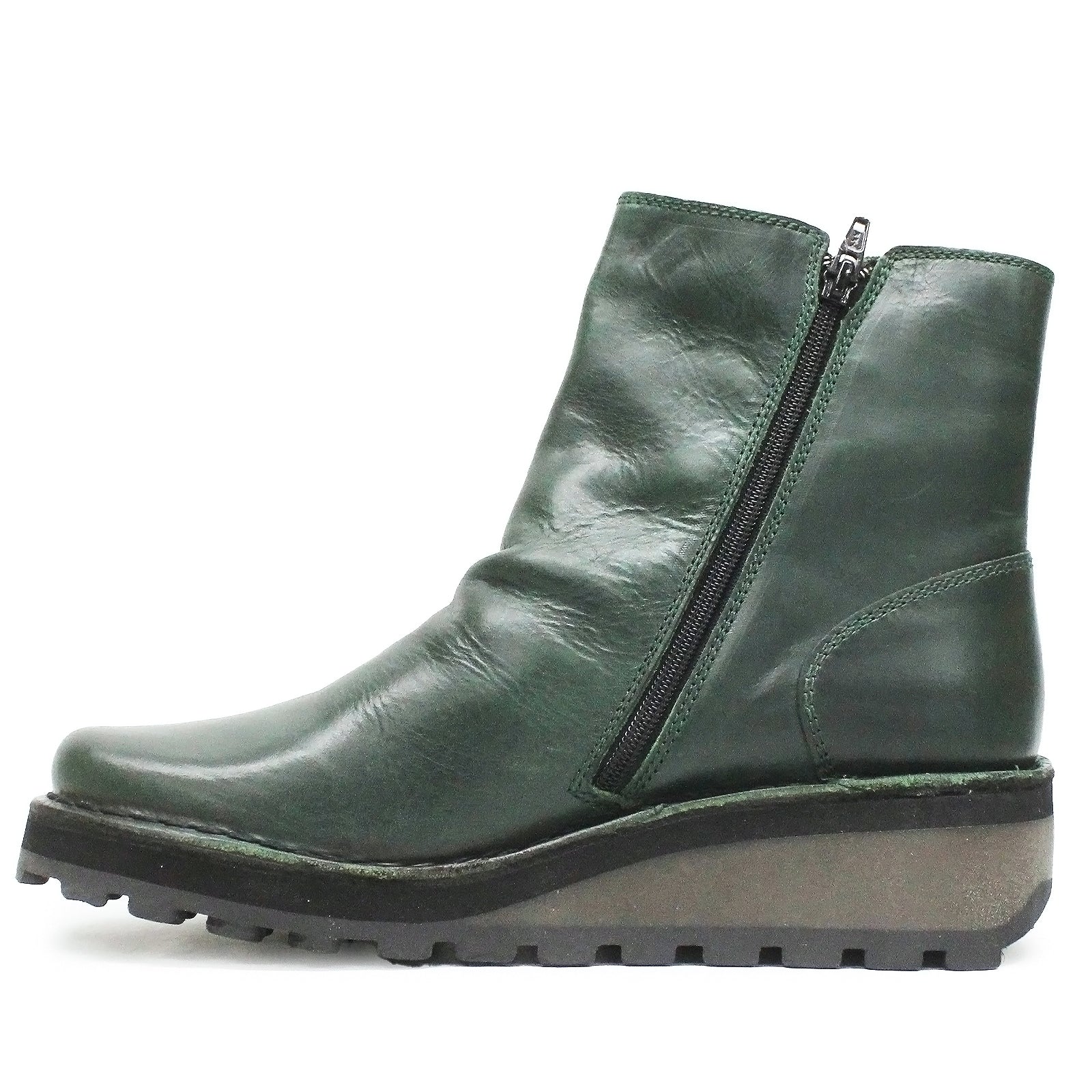 Fly London HOLE146FLY Rug Leather Womens Boots#color_petrol