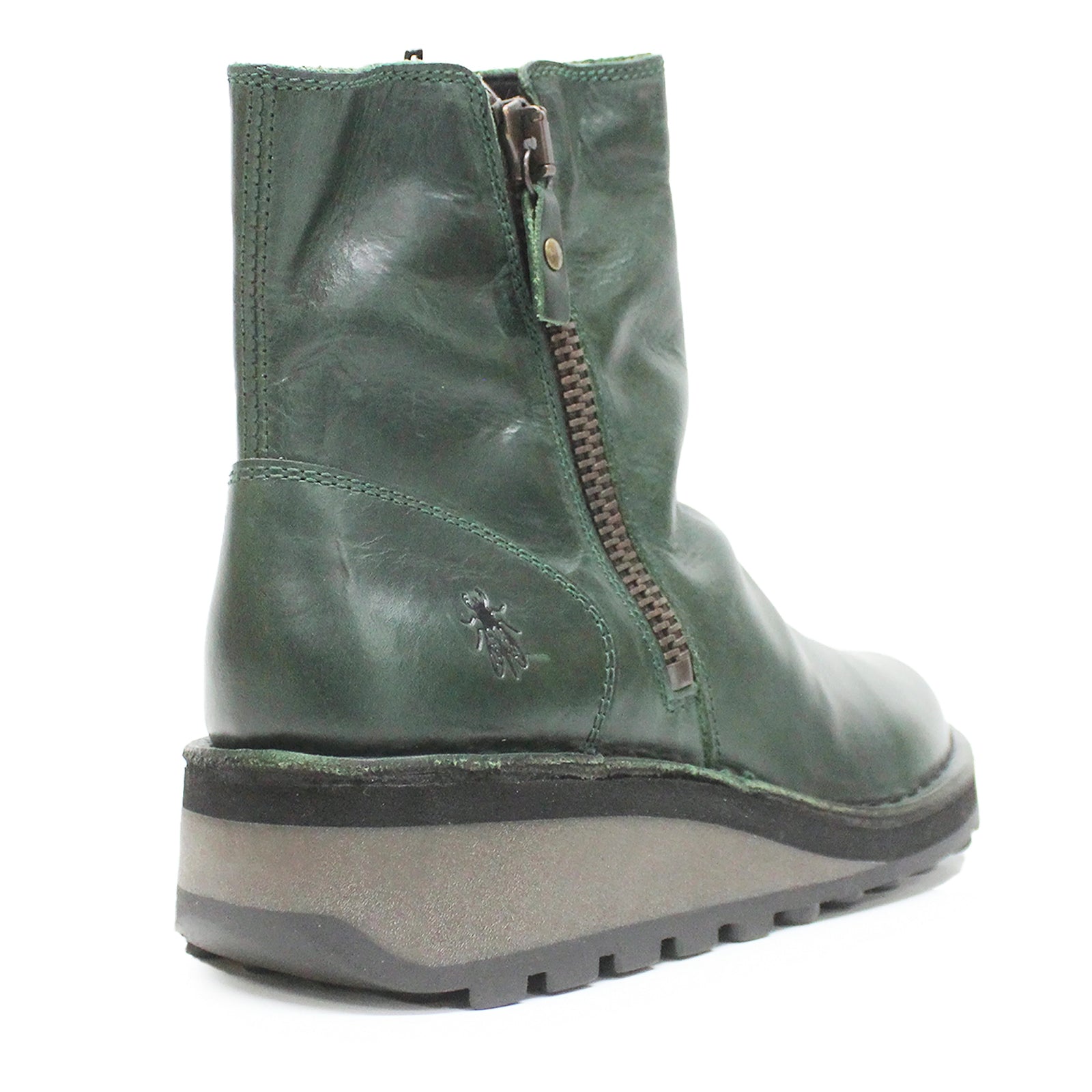 Fly London HOLE146FLY Rug Leather Womens Boots#color_petrol