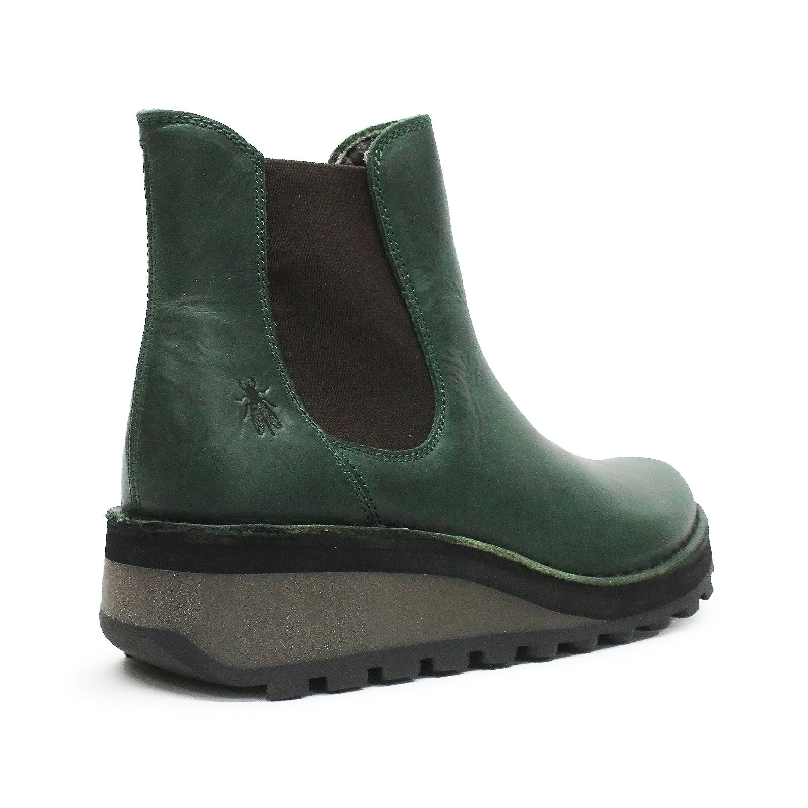 Fly London HUUD148FLY Rug Leather Womens Boots#color_petrol