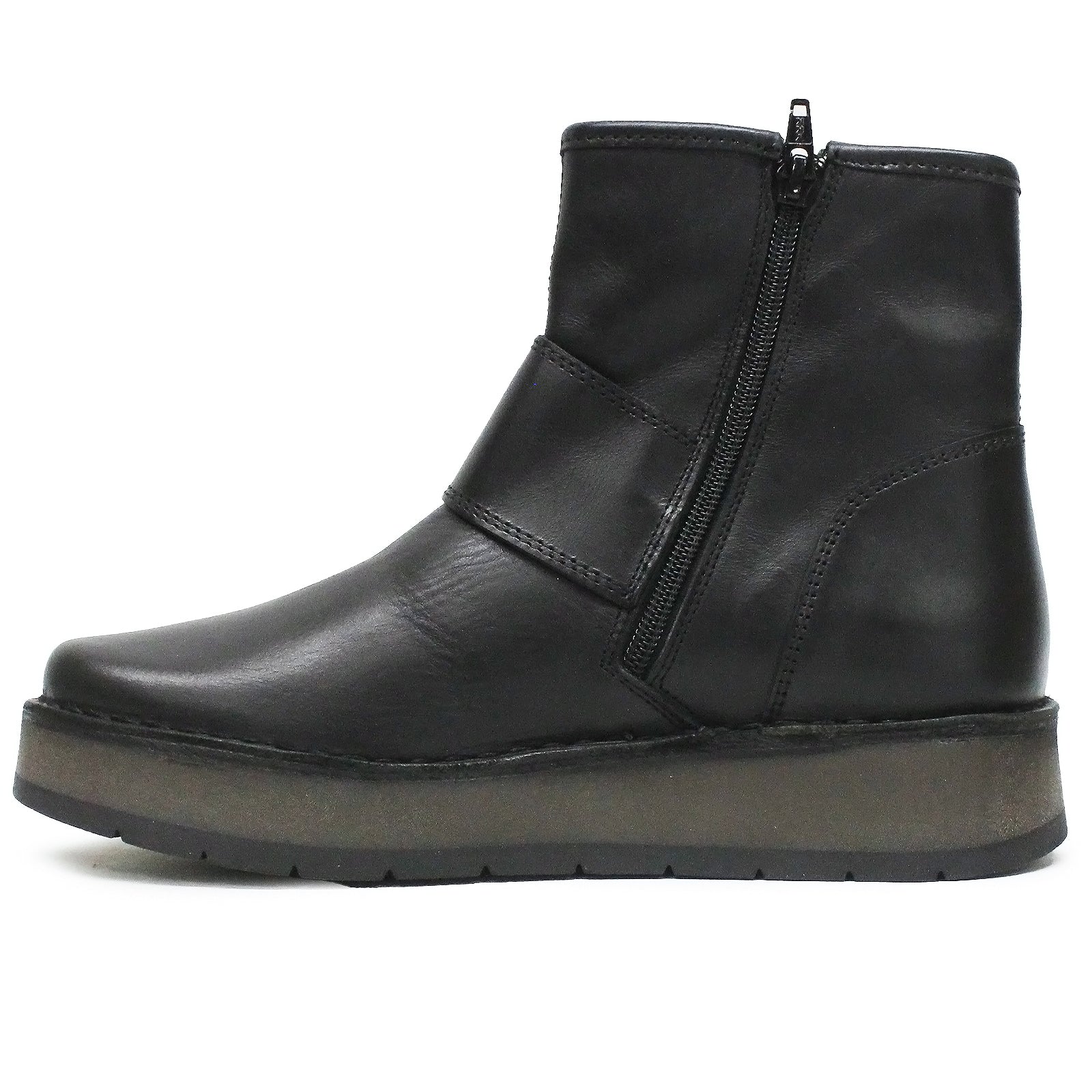 Fly London RADS200FLY Rug Leather Womens Boots#color_black
